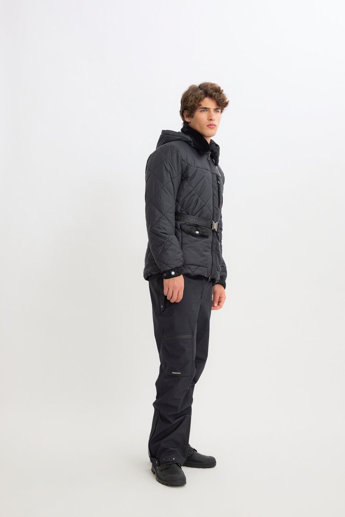 Alpine Puffer Jacket - Black - Men - Image 4