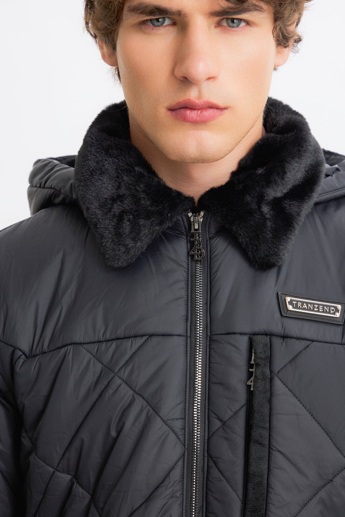Alpine Puffer Jacket - Black - Men - Image 7