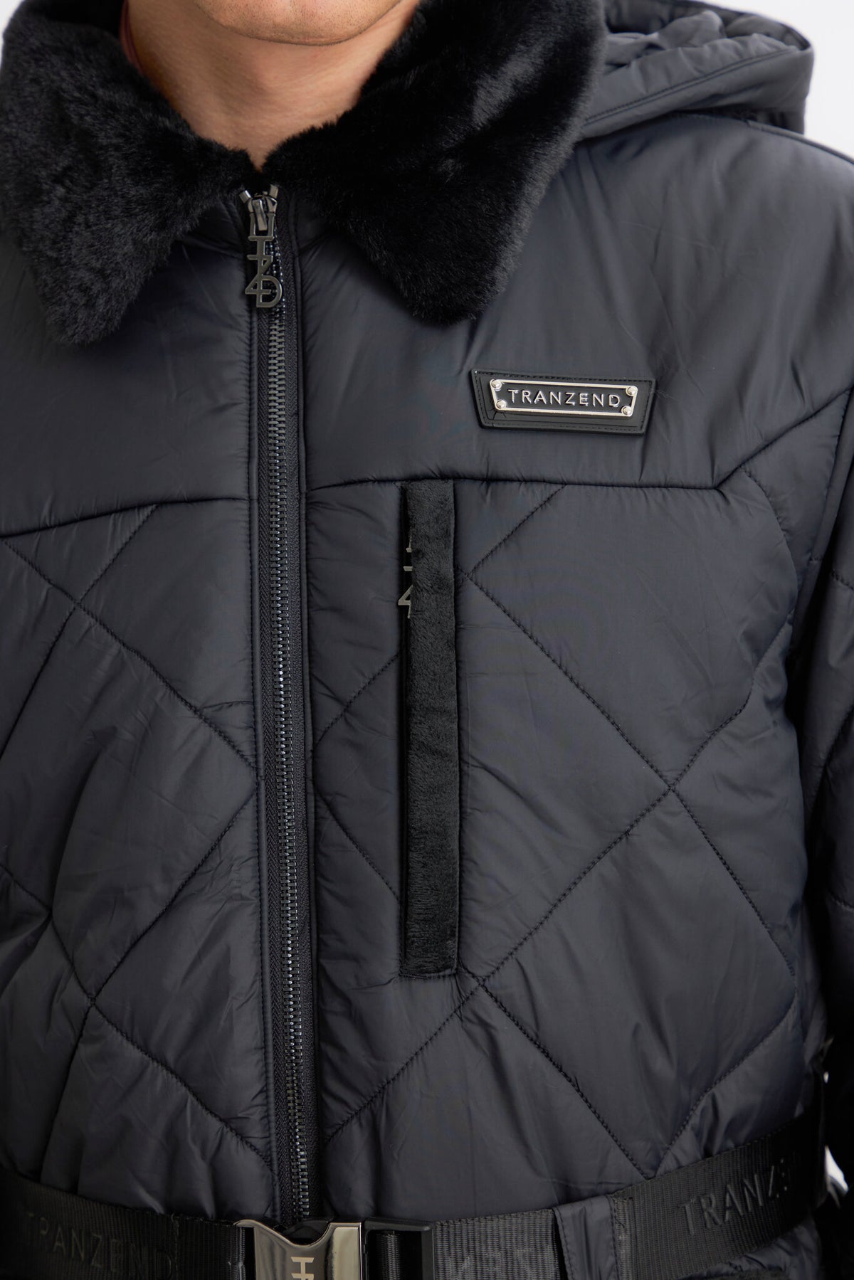 Alpine Puffer Jacket - Black - Men - Image 8