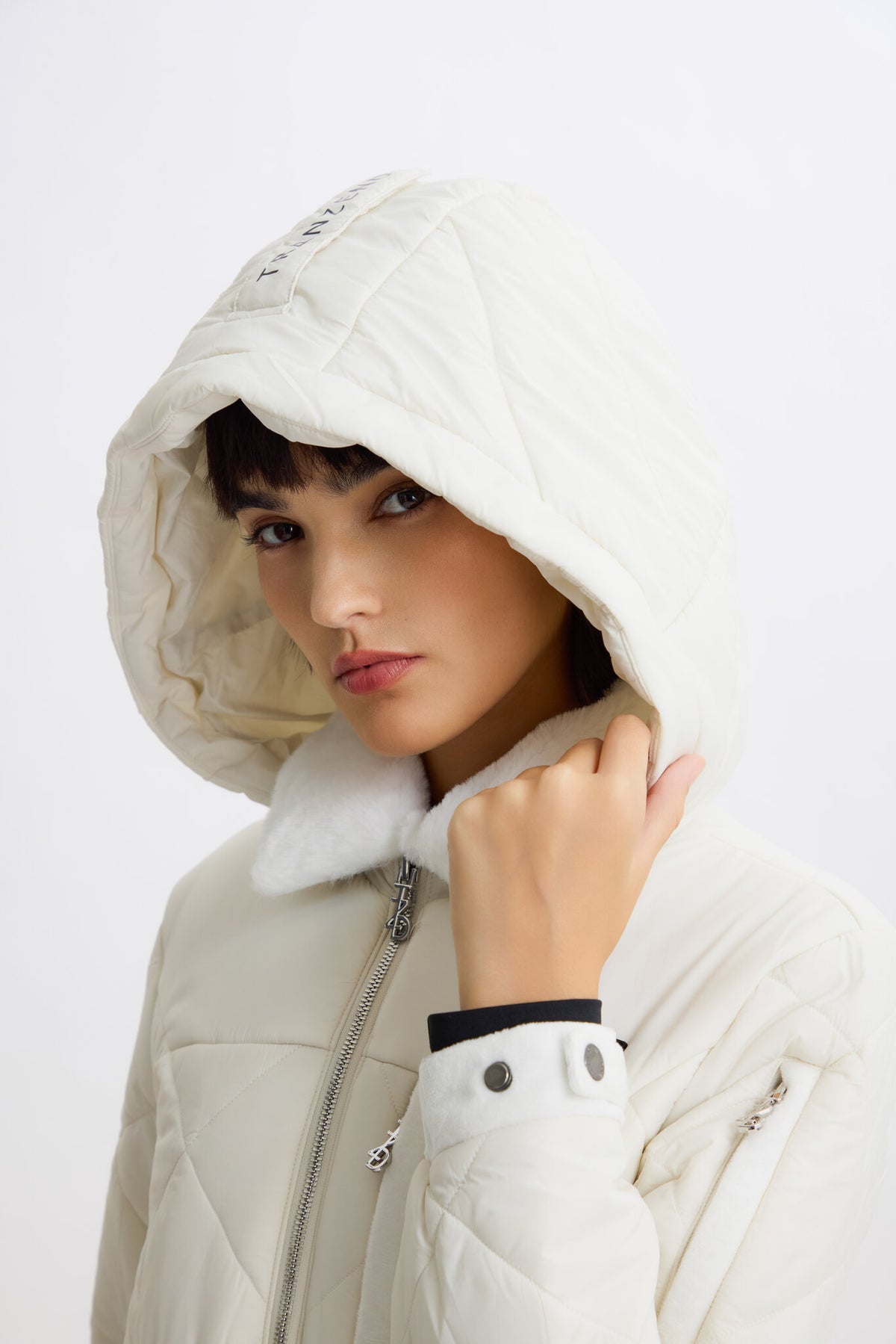 Alpine Puffer Jacket - White - Women - Image 21