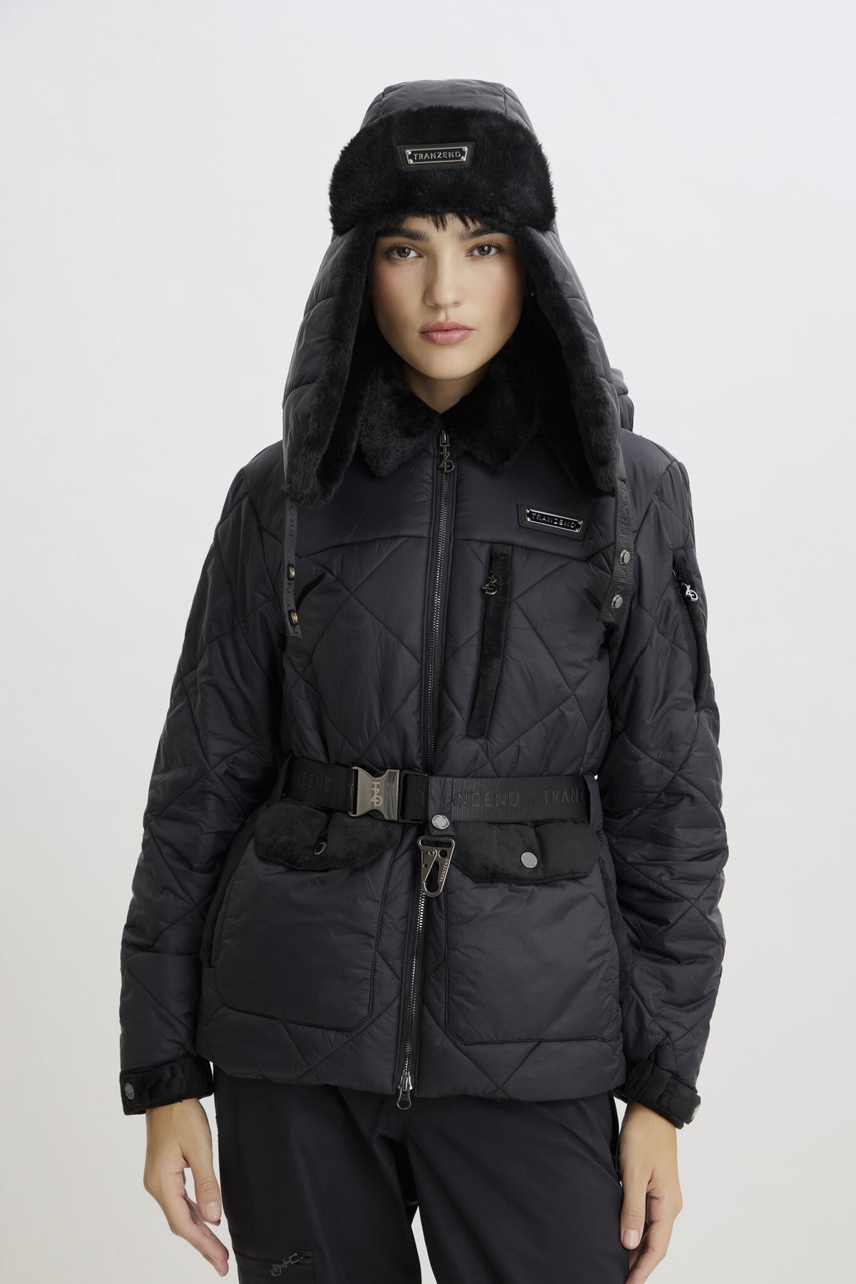 Aviator Hat - Black - Women - Image 12