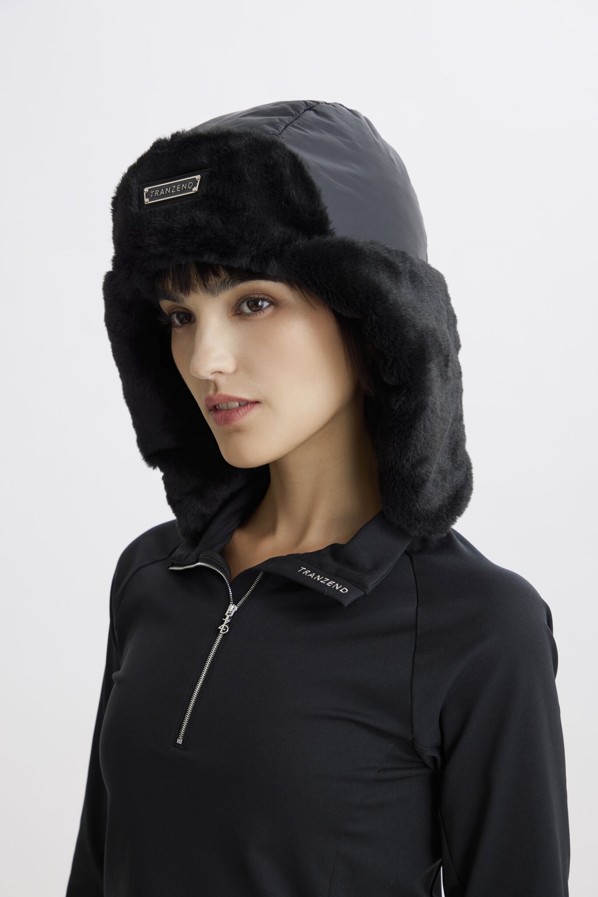 Aviator Hat - Black - Women - Cover