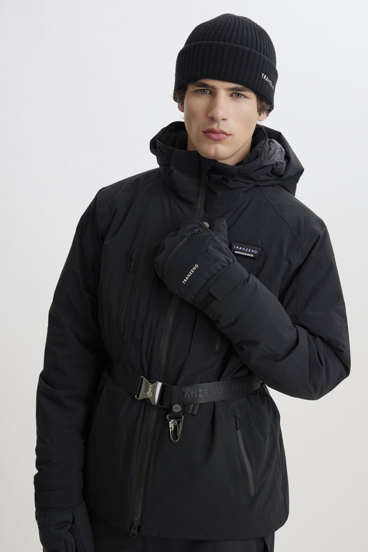 Deft Ski Gloves - Men - Black - Image 4