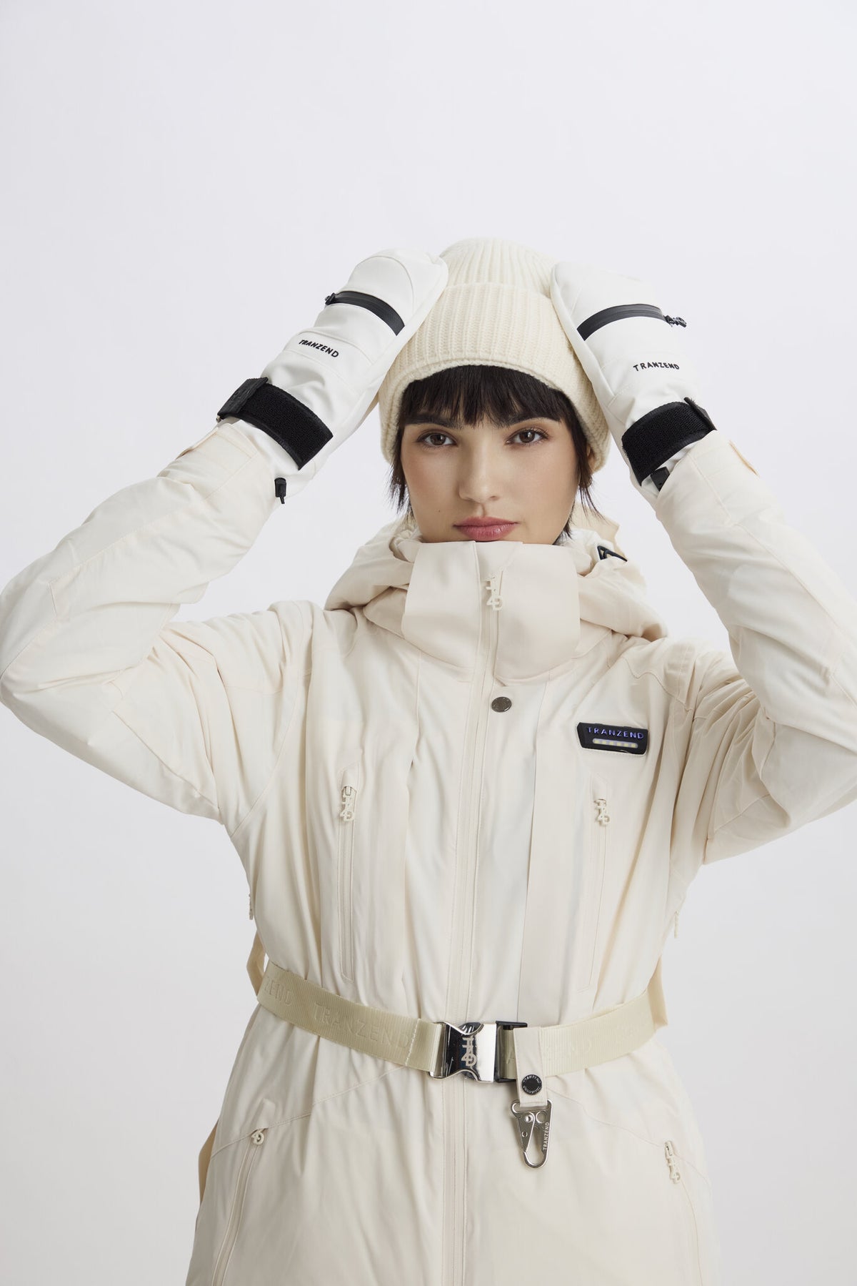 Deft Ski Gloves - Women - White - Image 4
