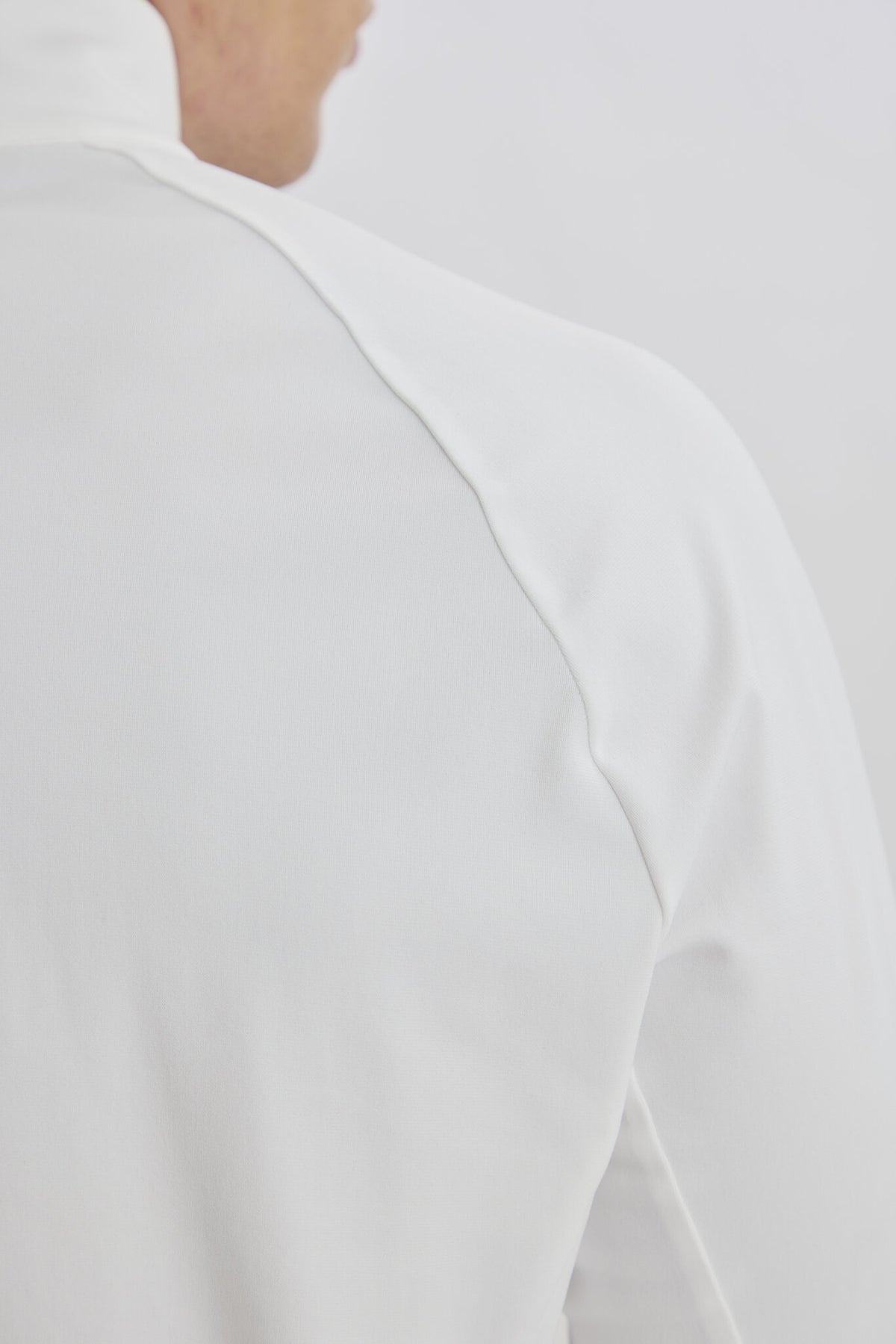 Metal Zip Baselayer - Men - White - Image 9