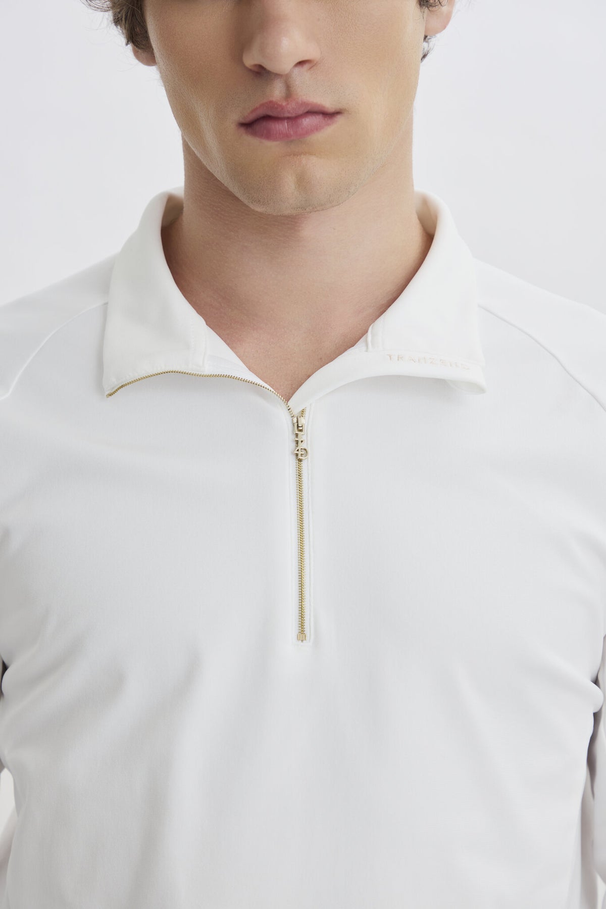 Metal Zip Baselayer - Men - White - Second Image