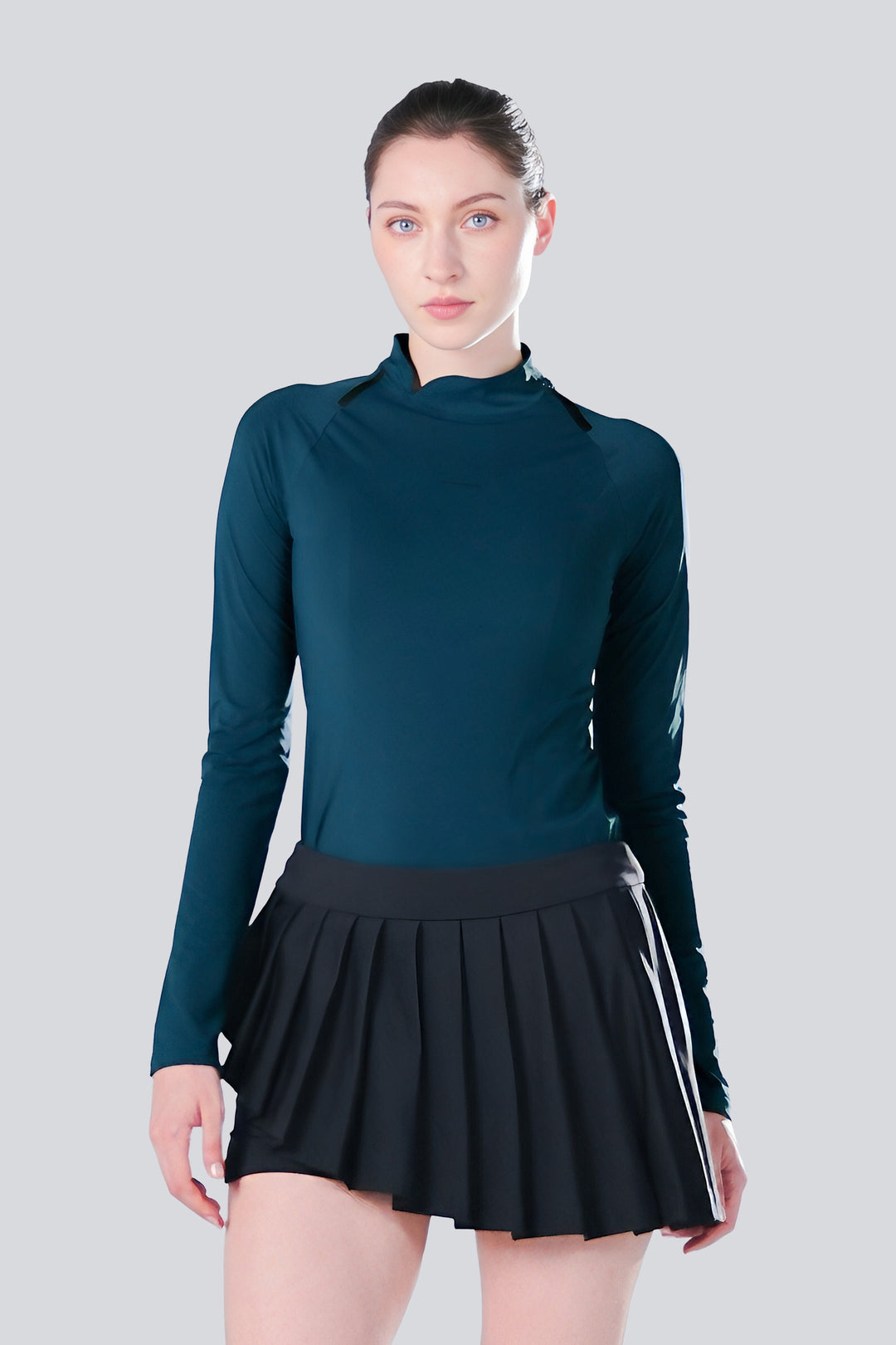Ice Glaze UV Base Layer - Women - Peacock Blue - Cover