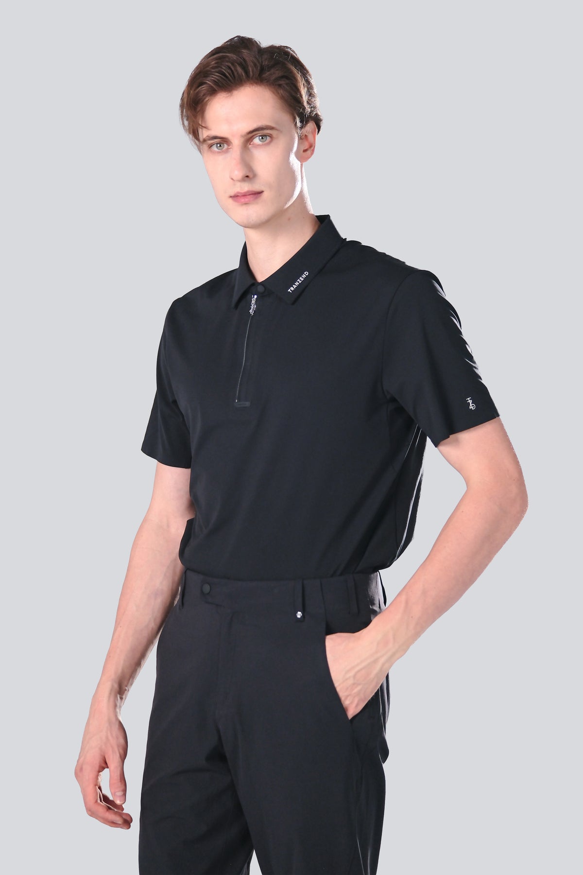 Drift Polo | Short Sleeves - Men - Black - Cover