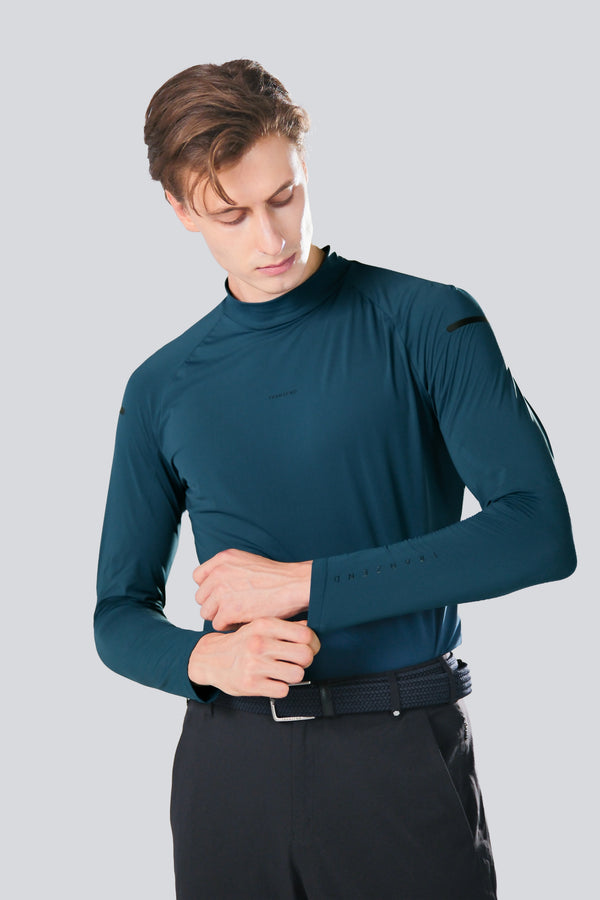 Ice Glaze UV Base Layer - Men - Peacock Blue - Cover