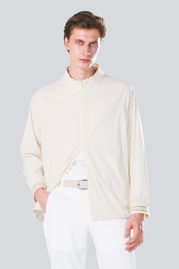 Ice Glaze Jacket - Men - Beige - Cover