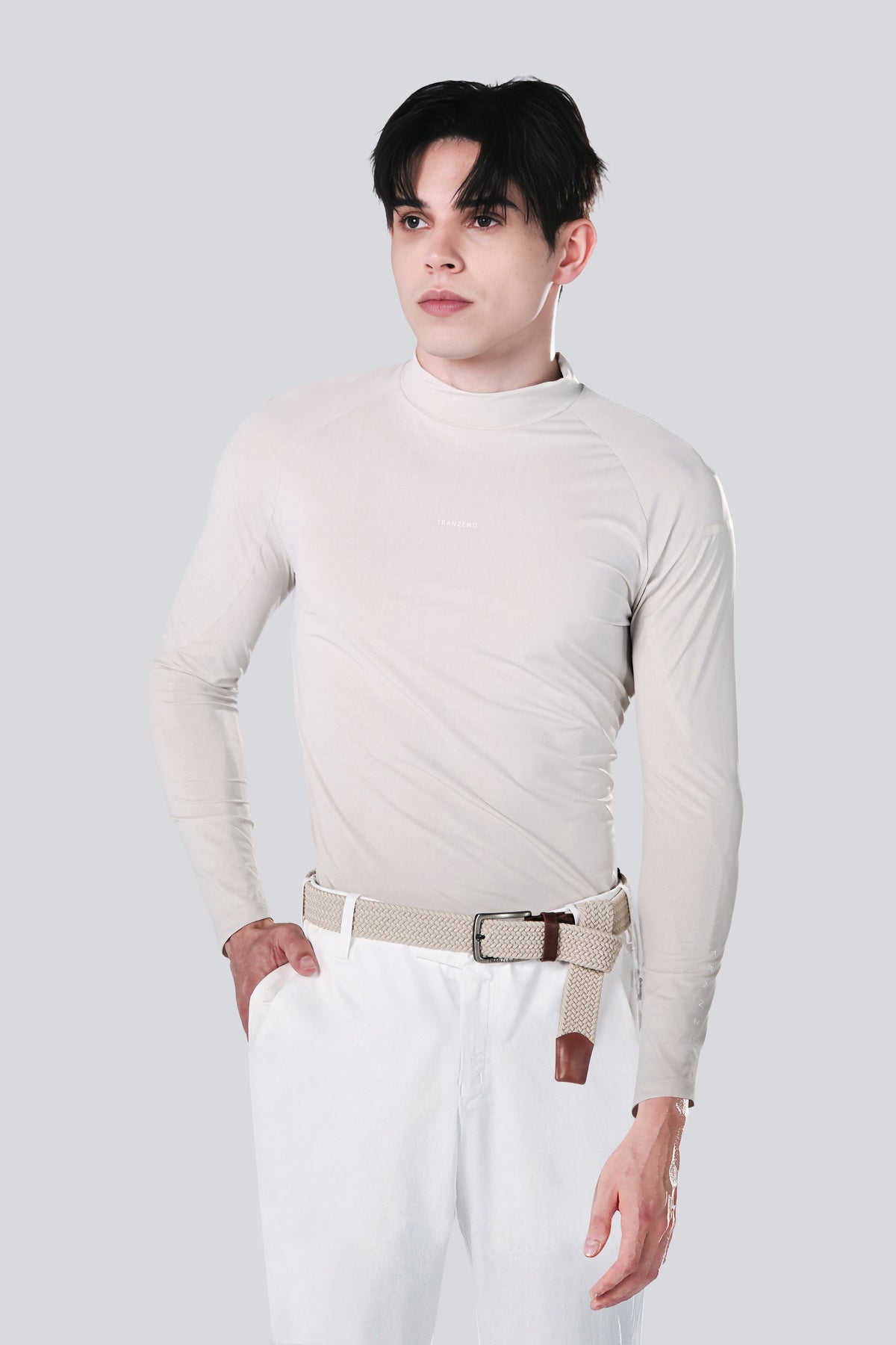 Ice Glaze UV Base Layer - Men - Beige - Cover