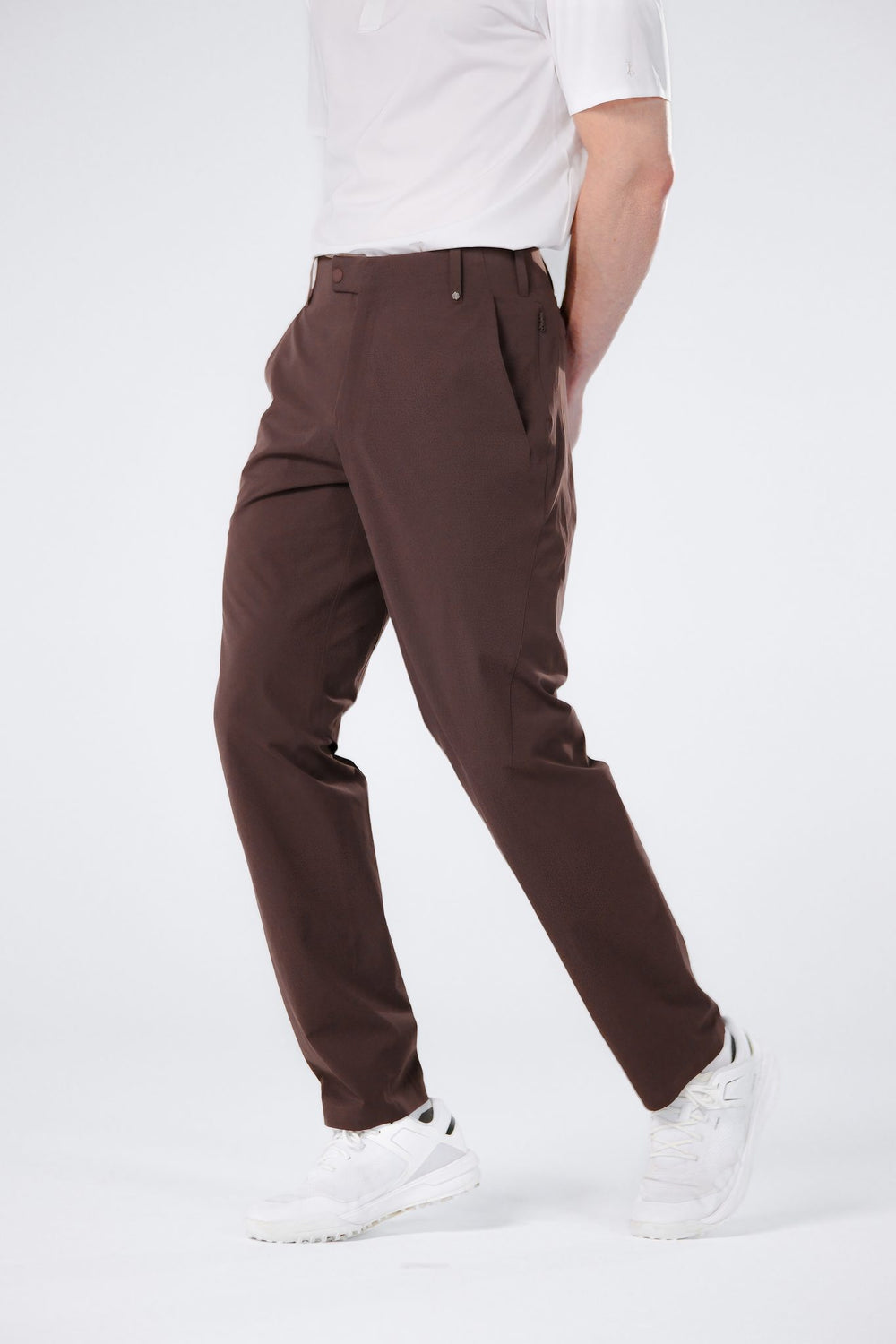 Infinite Motion Trousers - Men - Brown - Image 1