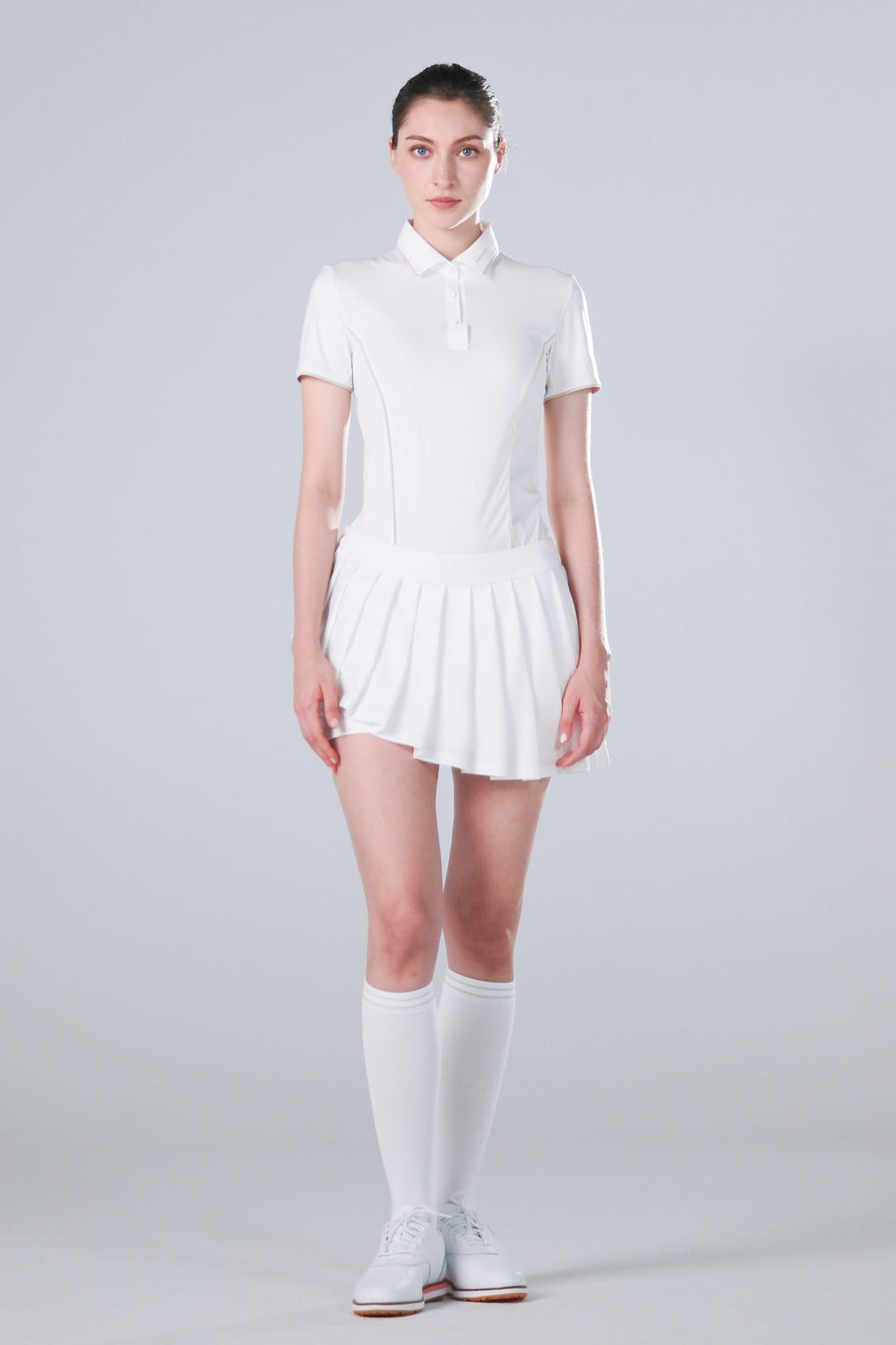 Ice Glaze Polo | Short Sleeves - Women - White - Image 1