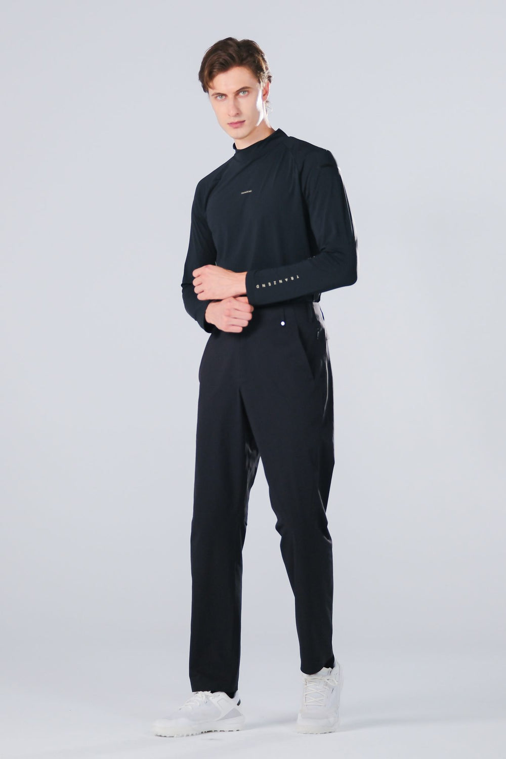 Ice Glaze UV Base Layer - Men - Black - Image 1