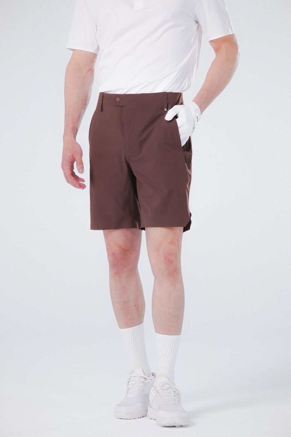 Infinite Motion Shorts - Men - Brown - Image 1