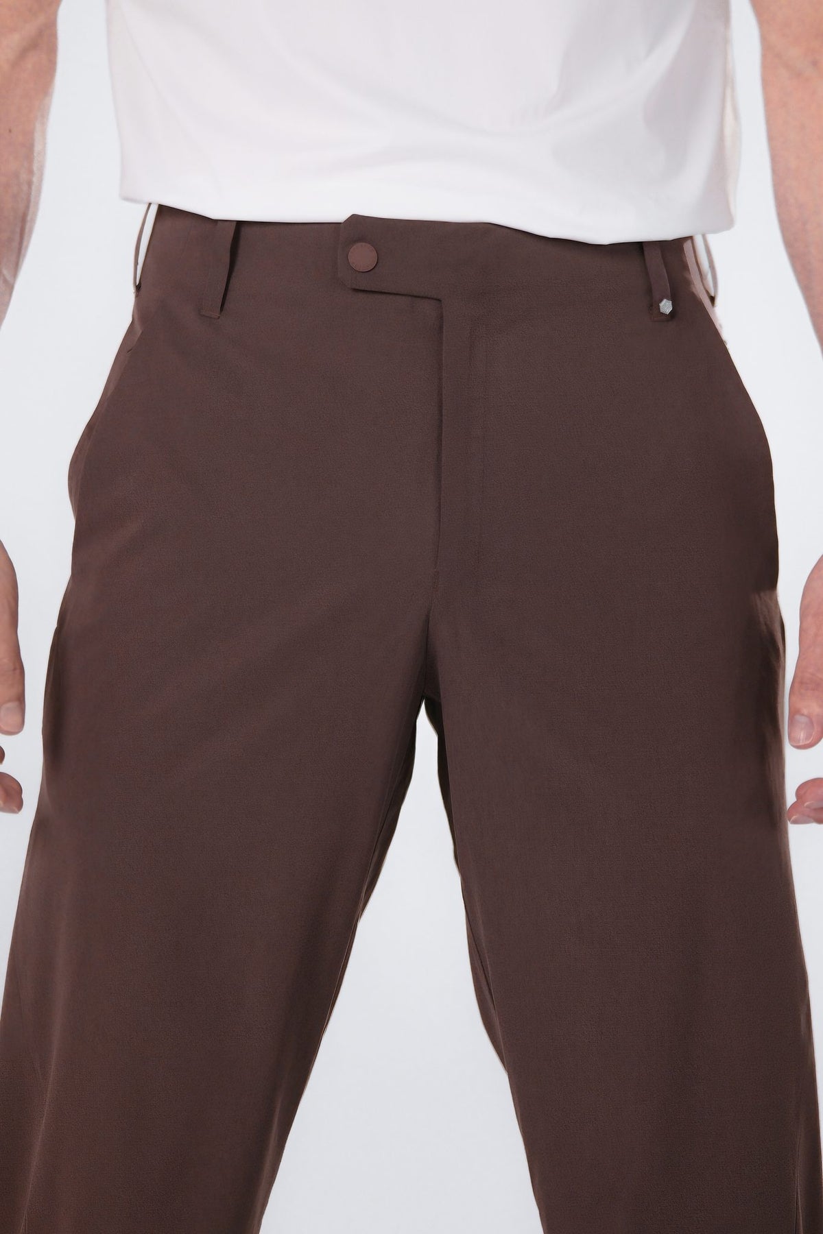 Infinite Motion Trousers - Men - Brown - Image 2