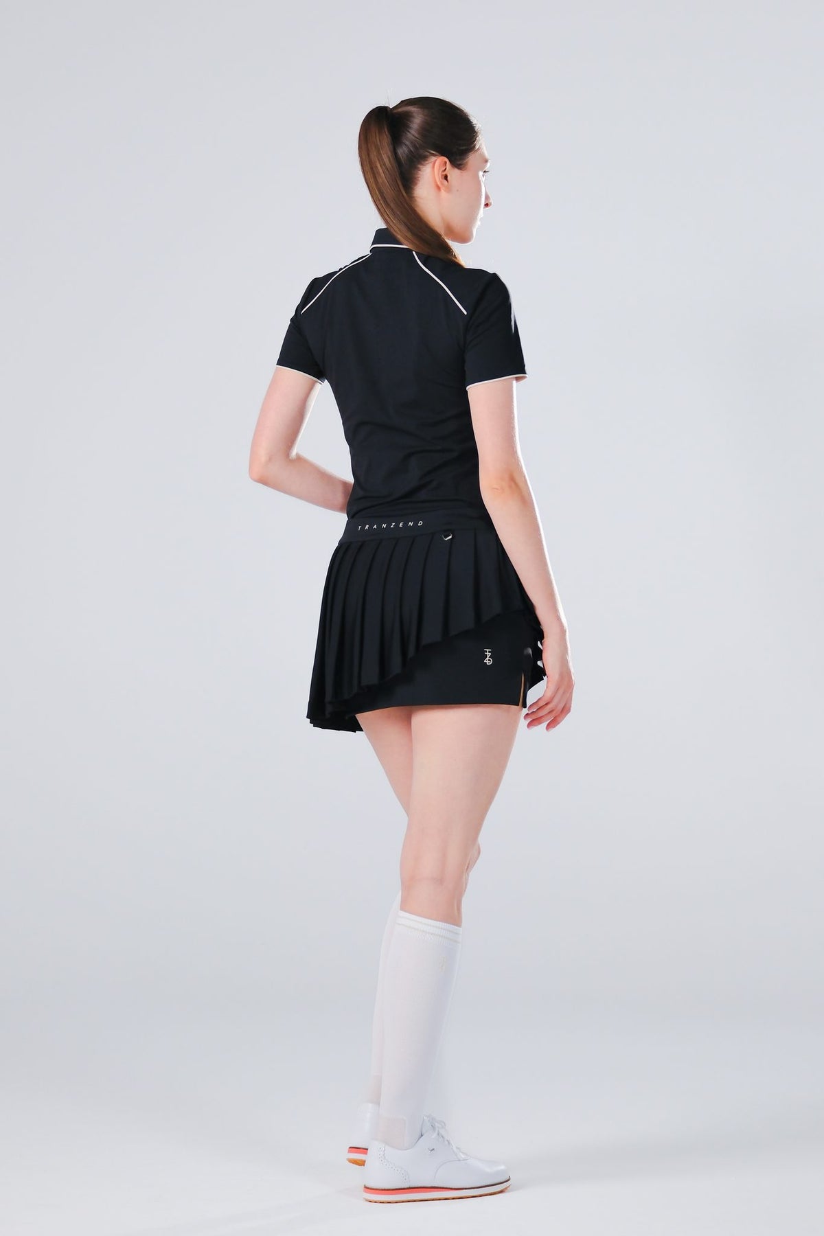 Drift Polo | Short Sleeves - Women - Black - Image 2