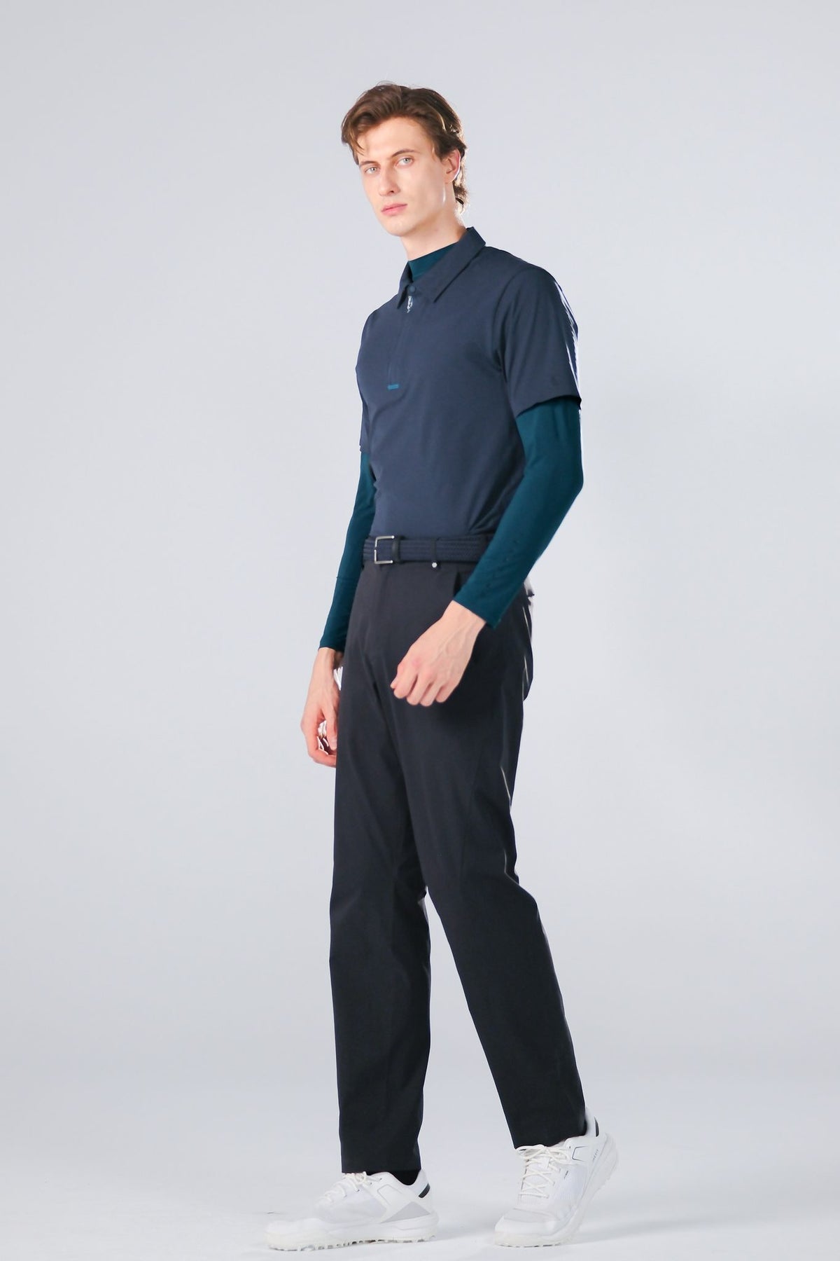 Ice Glaze UV Base Layer - Men - Peacock Blue - Image 2