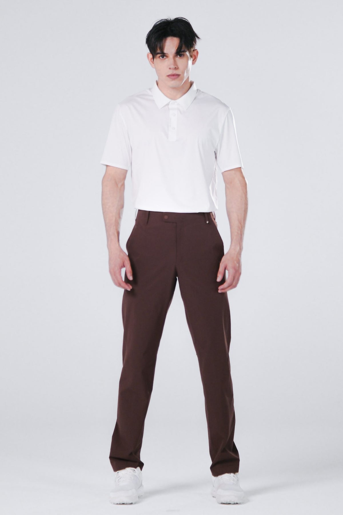 Infinite Motion Trousers - Men - Brown - Image 3
