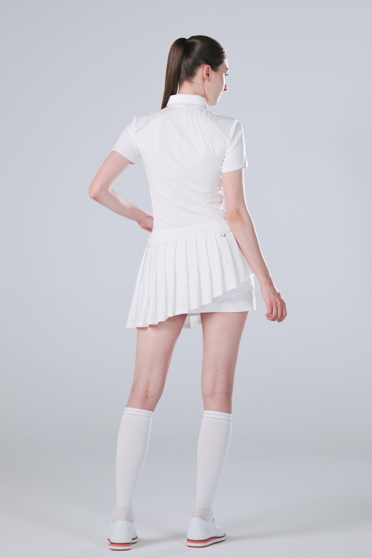 Ice Glaze Polo | Short Sleeves - Women - White - Image 3