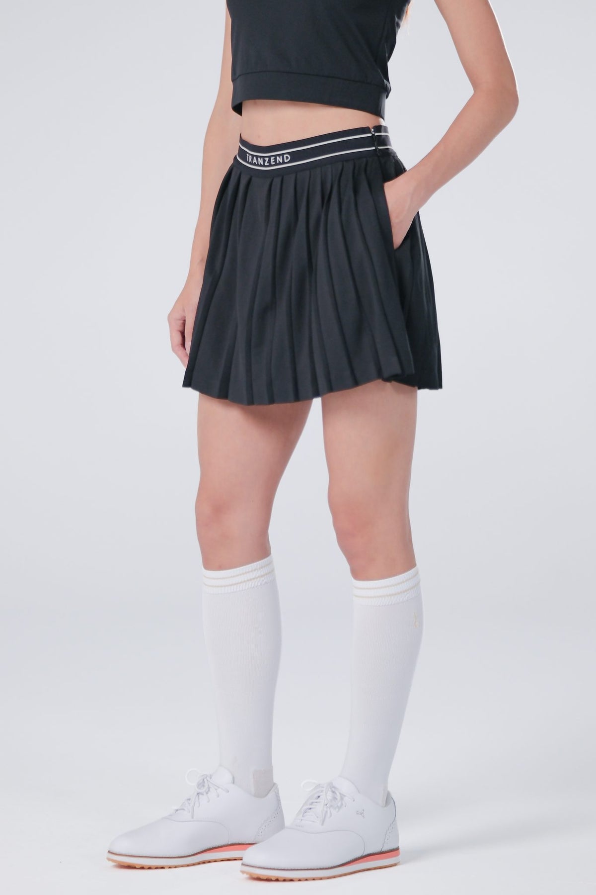 Drift Pleated Skirt - Women - Black - Image 4