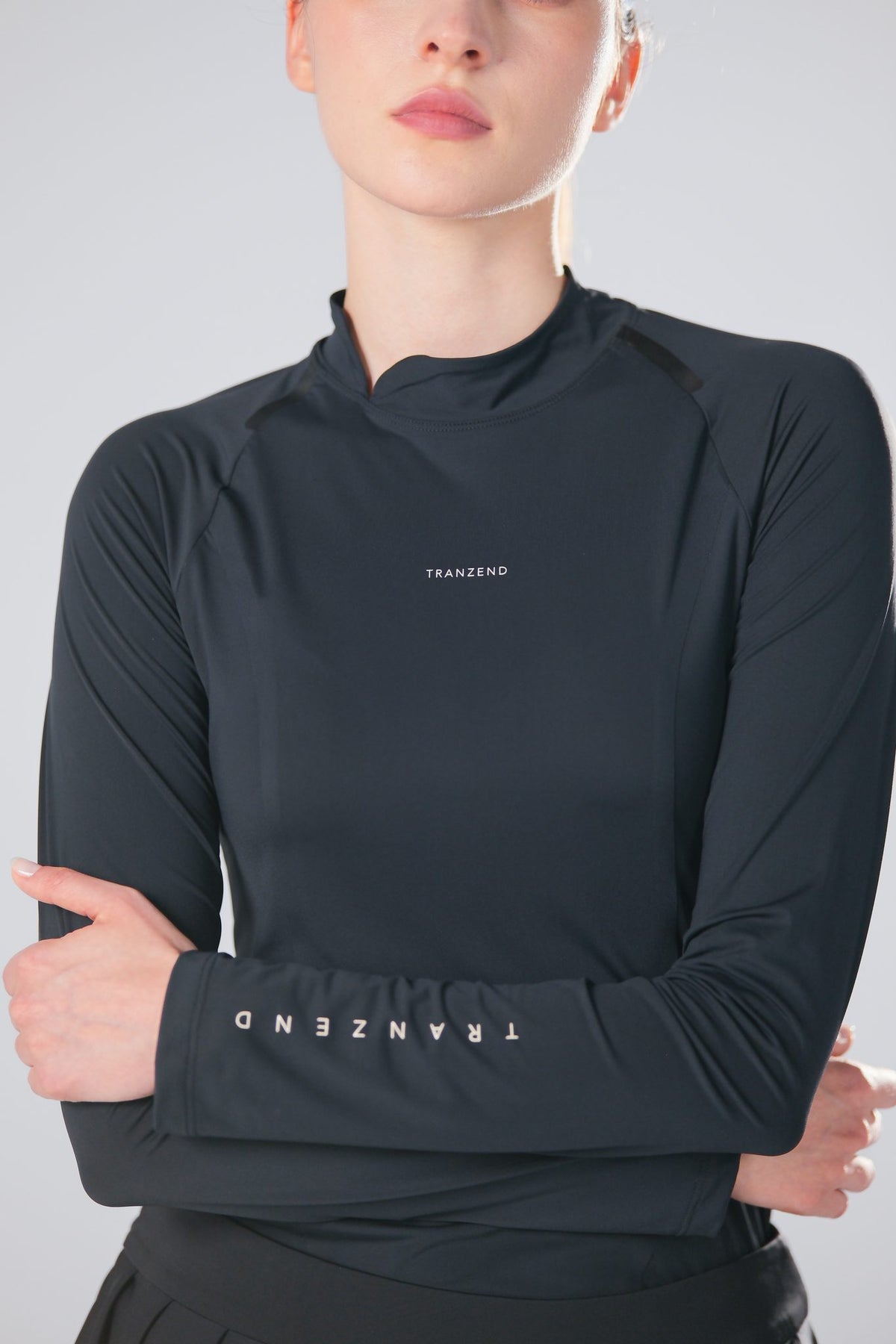 Ice Glaze UV Base Layer - Women - Black - Image 4