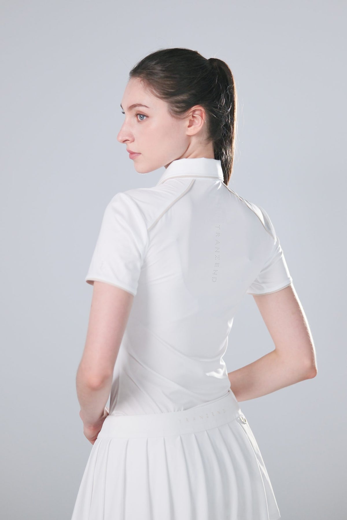 Ice Glaze Polo | Short Sleeves - Women - White - Image 4