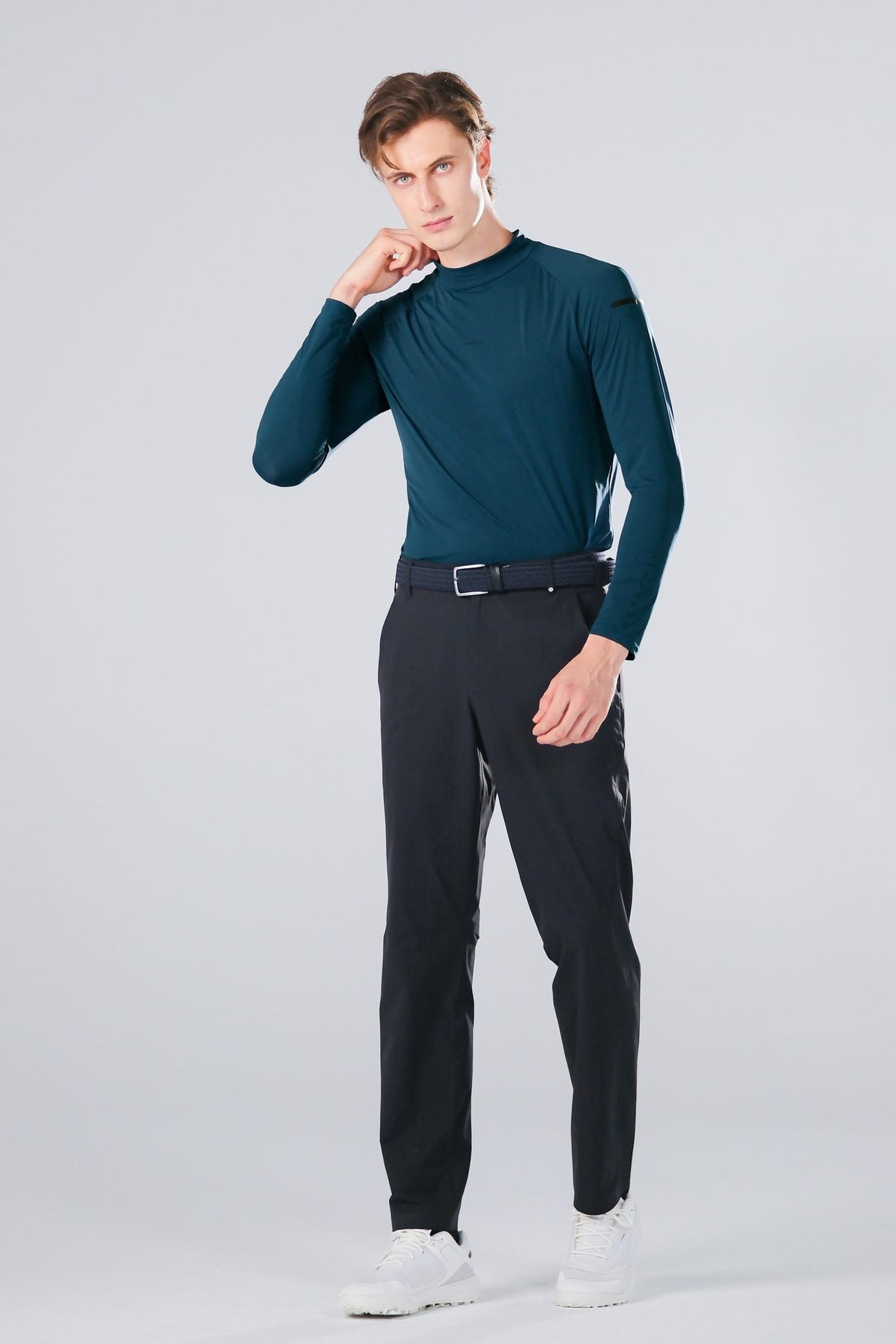 Ice Glaze UV Base Layer - Men - Peacock Blue - Image 5