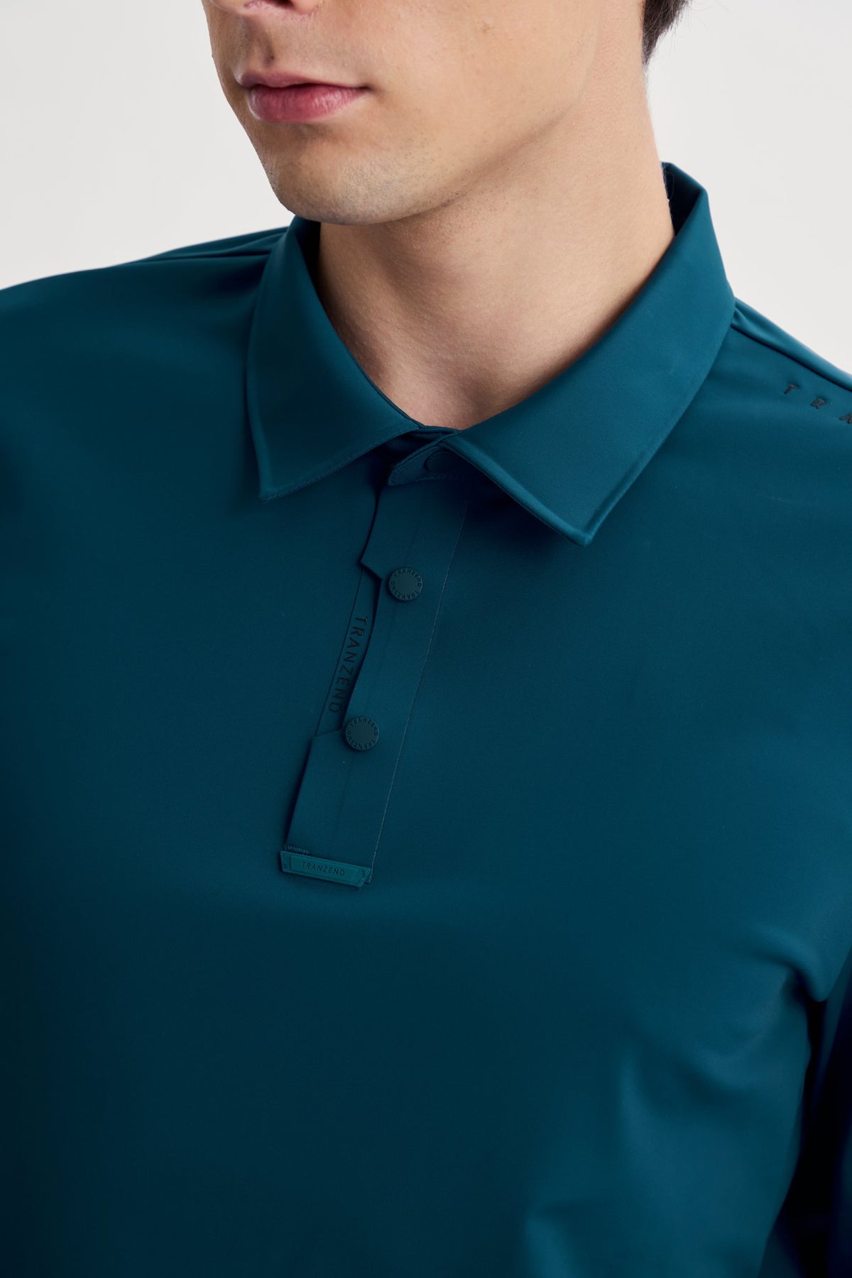 Infinite Glide Polo | Long Sleeves - Men - Peacock Blue - Image 5