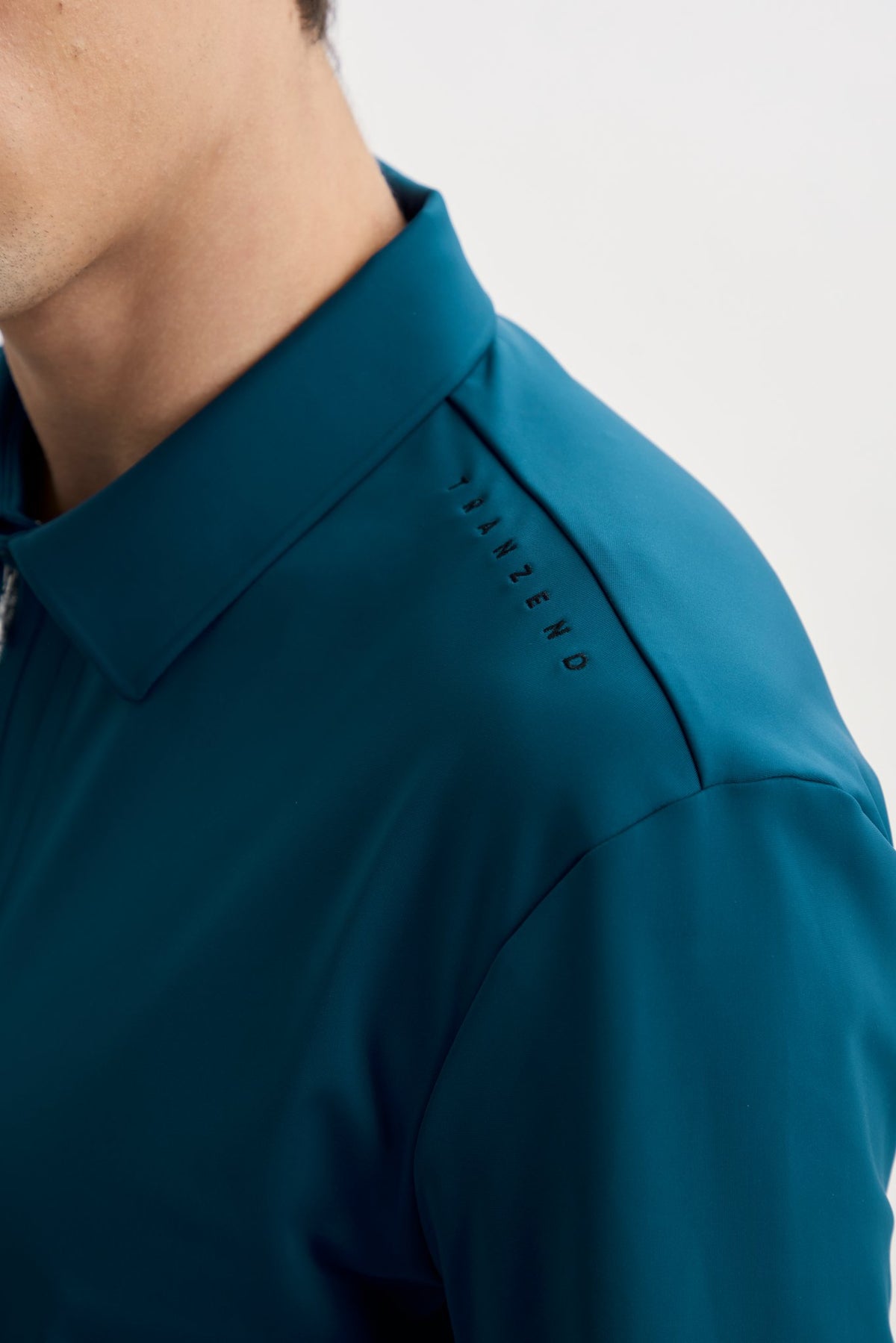Drift Polo | Long Sleeves - Men - Peacock Blue - Image 6