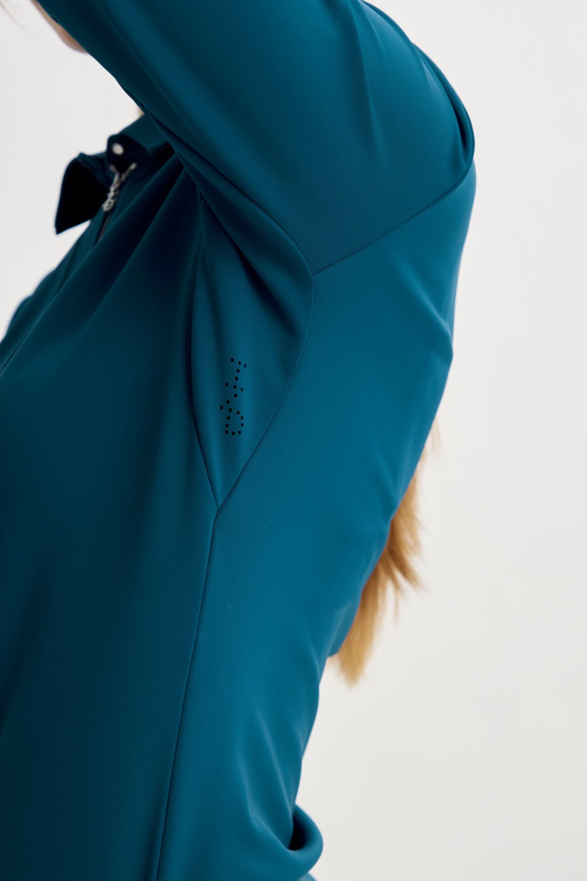 Drift Polo | Long Sleeves - Women - Peacock Blue - Image 6