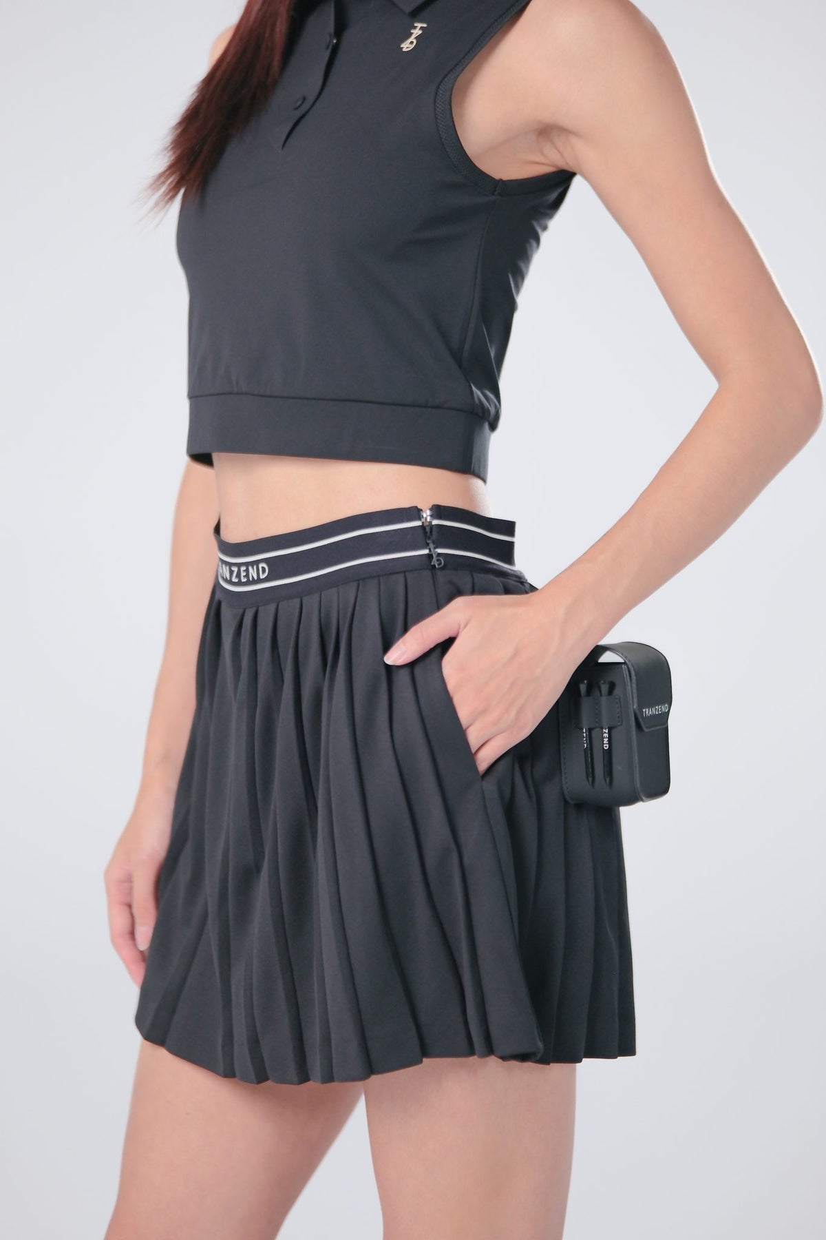 Drift Pleated Skirt - Women - Black - Image 6