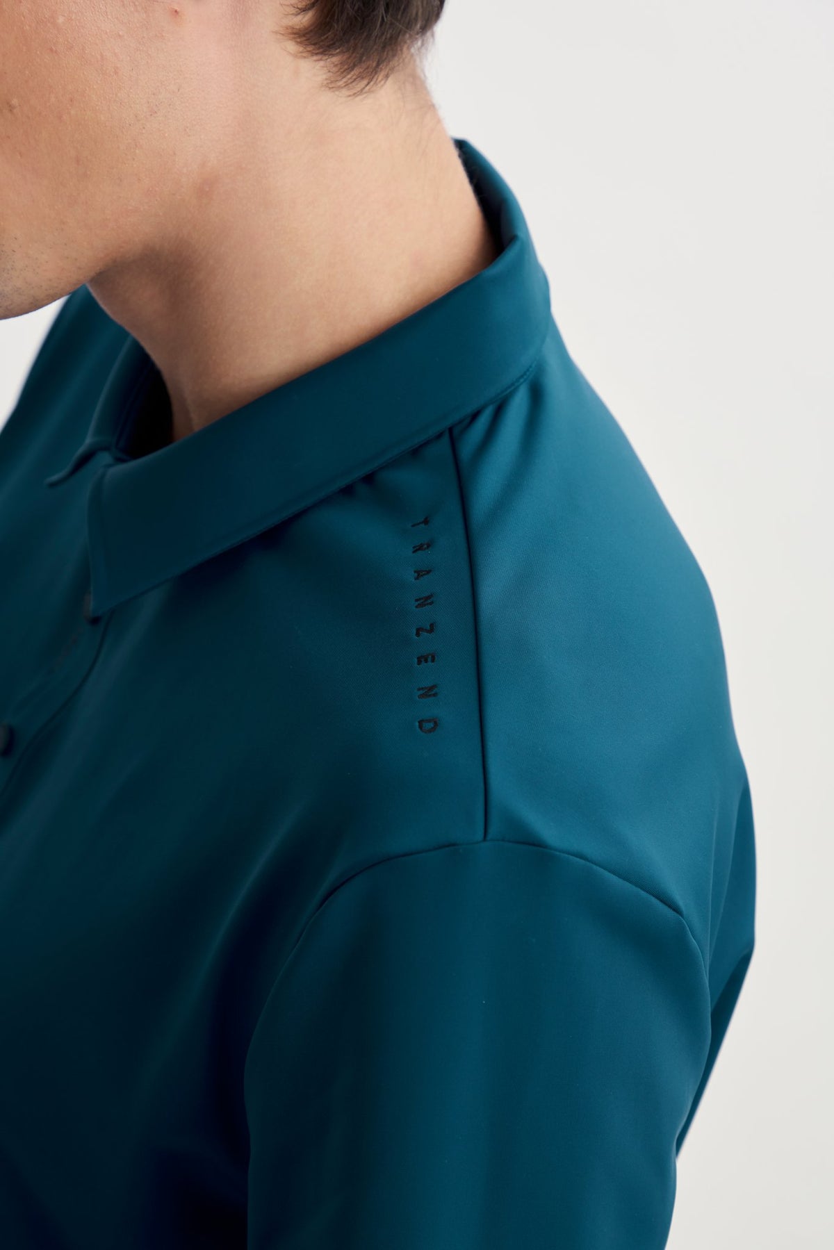 Infinite Glide Polo | Long Sleeves - Men - Peacock Blue - Image 6