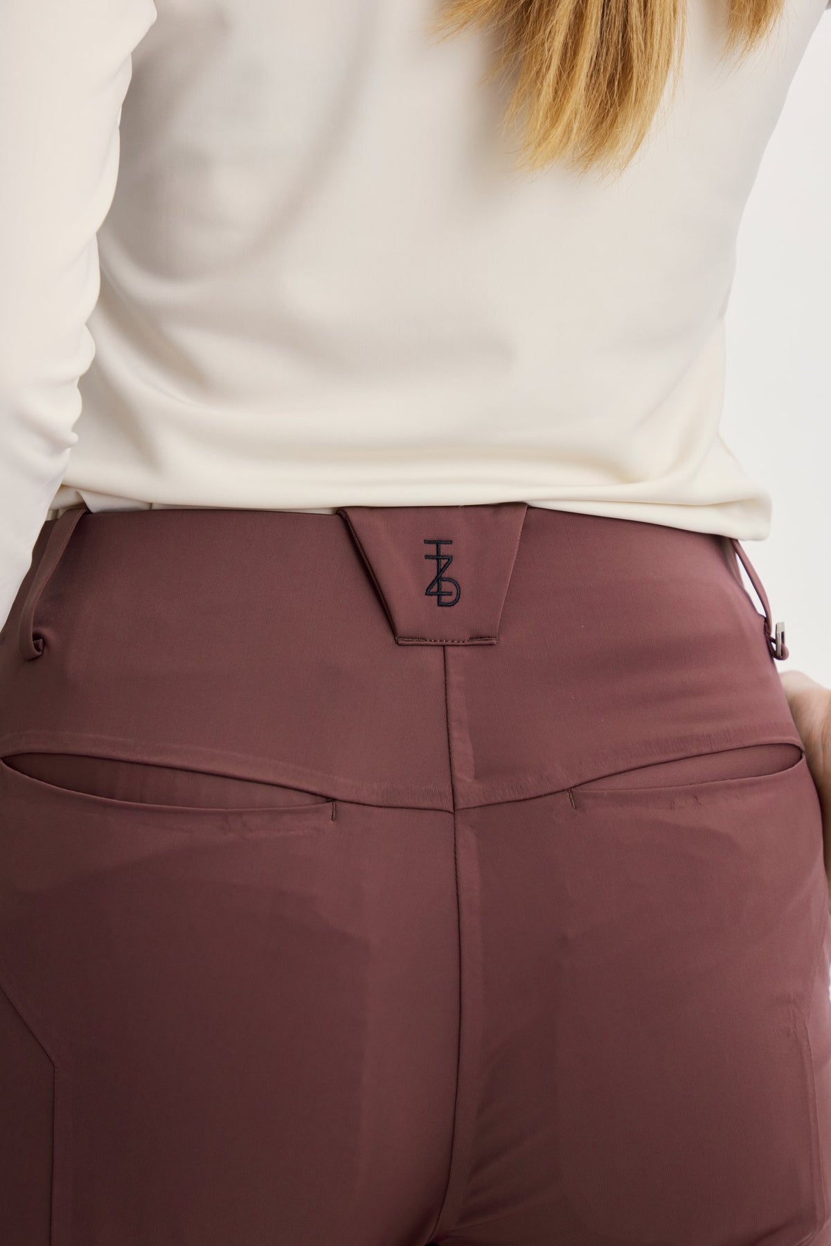 Infinite Motion Slim Trousers - Women - Brown - Image 6