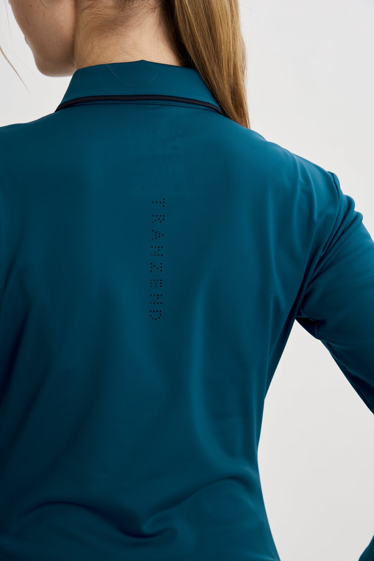 Drift Polo | Long Sleeves - Women - Peacock Blue - Image 7