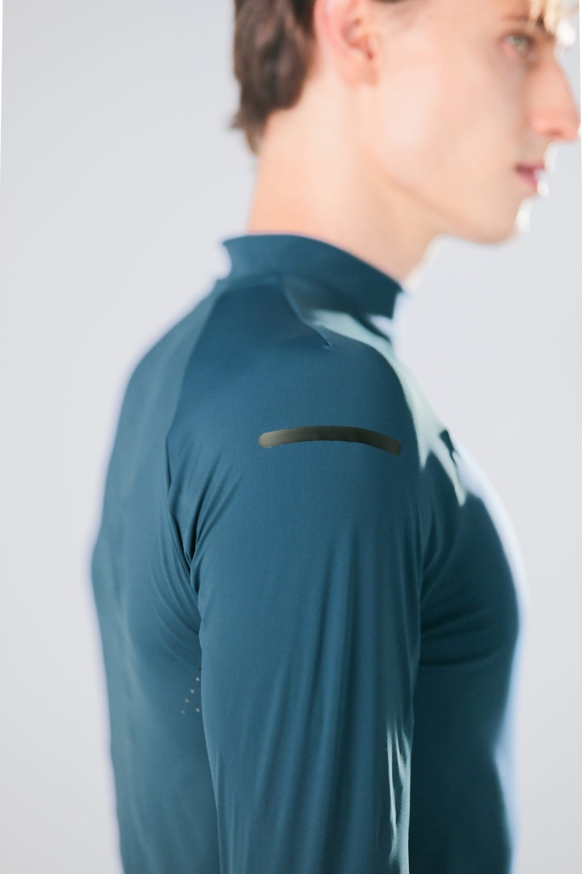 Ice Glaze UV Base Layer - Men - Peacock Blue - Image 7