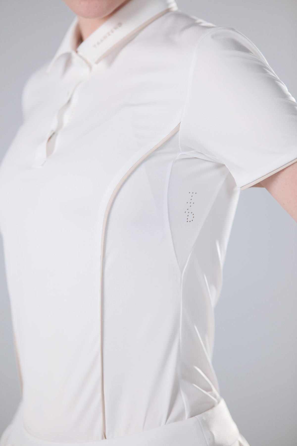 Ice Glaze Polo | Short Sleeves - Women - White - Image 8