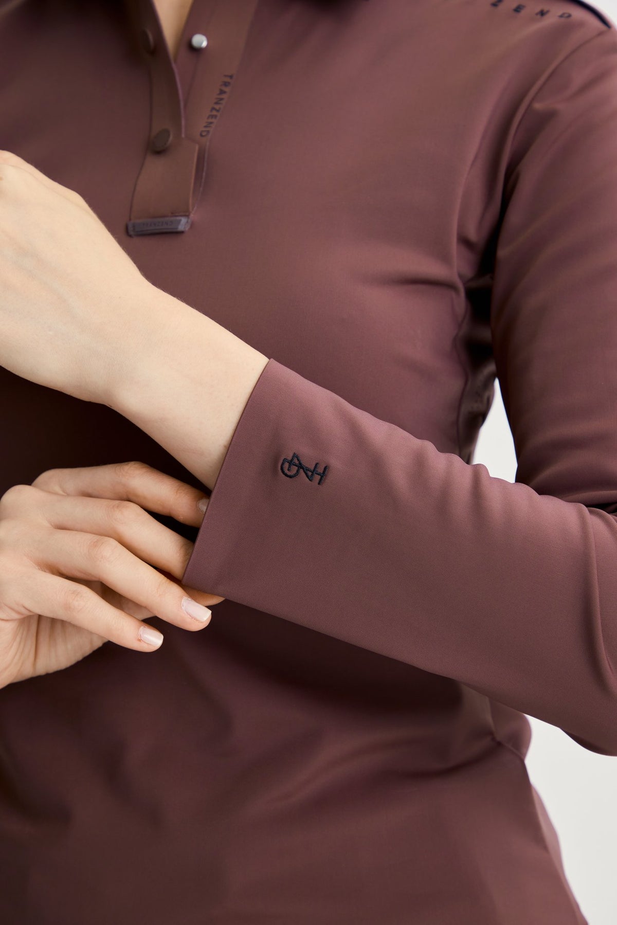 Infinite Glide Polo | Long Sleeves - Women - Brown - Image 8