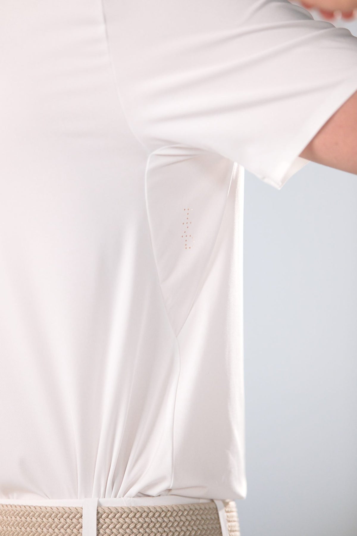 Ice Glaze Polo | Short Sleeves - Men - White - Front 5