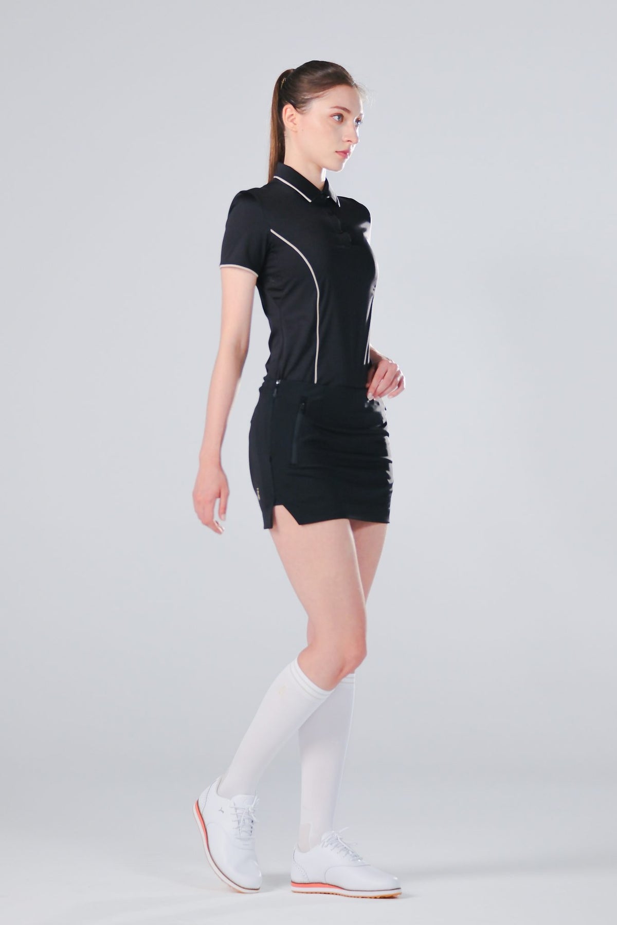 Ice Glaze Convertible Skirt - Women - Black - Image 9