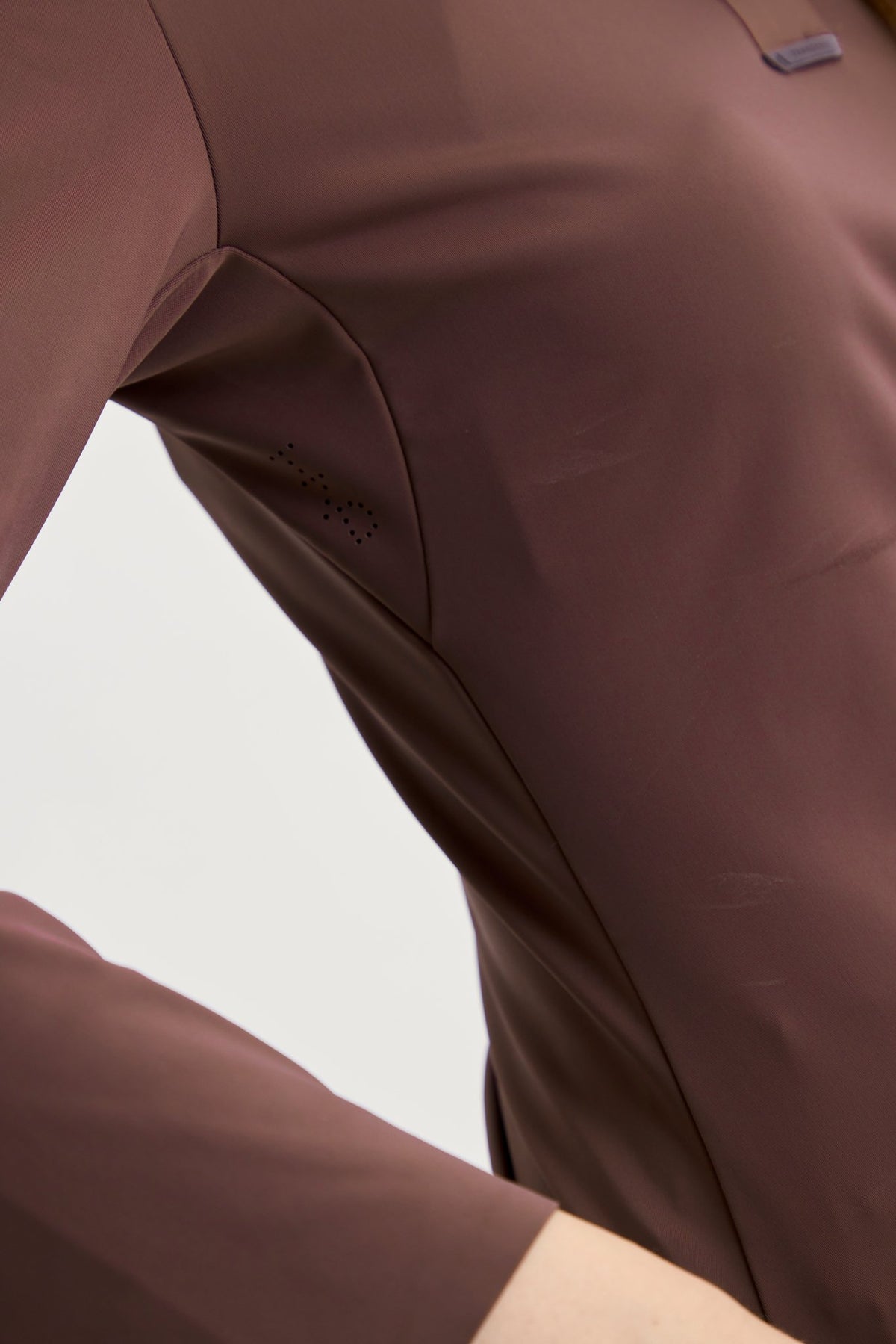 Infinite Glide Polo | Long Sleeves - Women - Brown - Image 9
