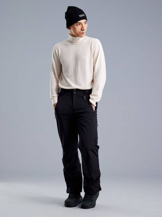 Turtle Neck Merino Wool Sweater - Men