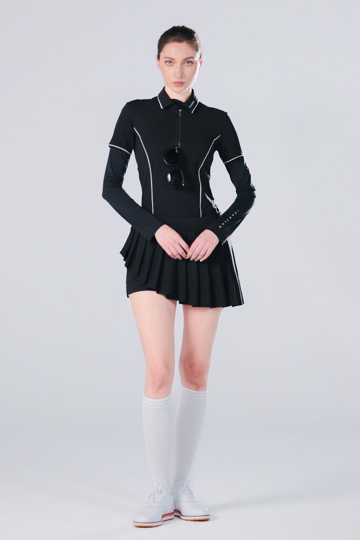 Ice Glaze UV Base Layer - Women - Black - Image 10