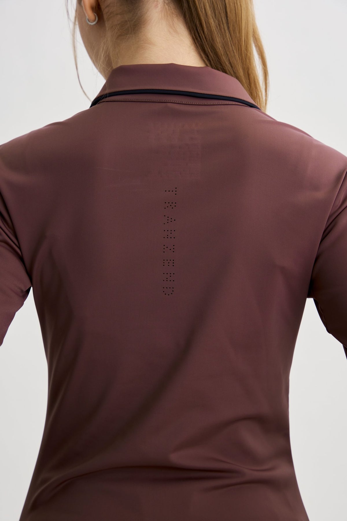 Infinite Glide Polo | Long Sleeves - Women - Brown - Image 10
