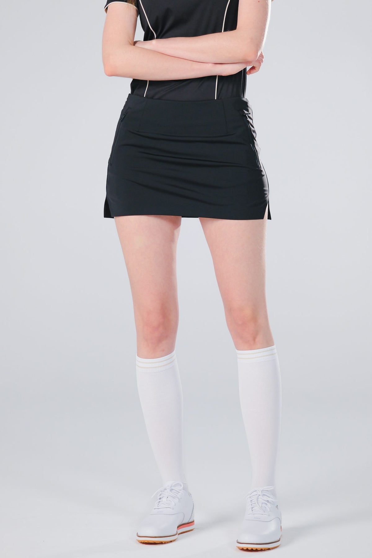 Ice Glaze Convertible Skirt - Women - Black - Image 12