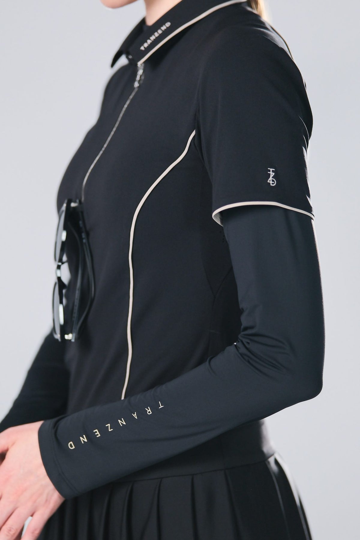 Ice Glaze UV Base Layer - Women - Black - Image 13