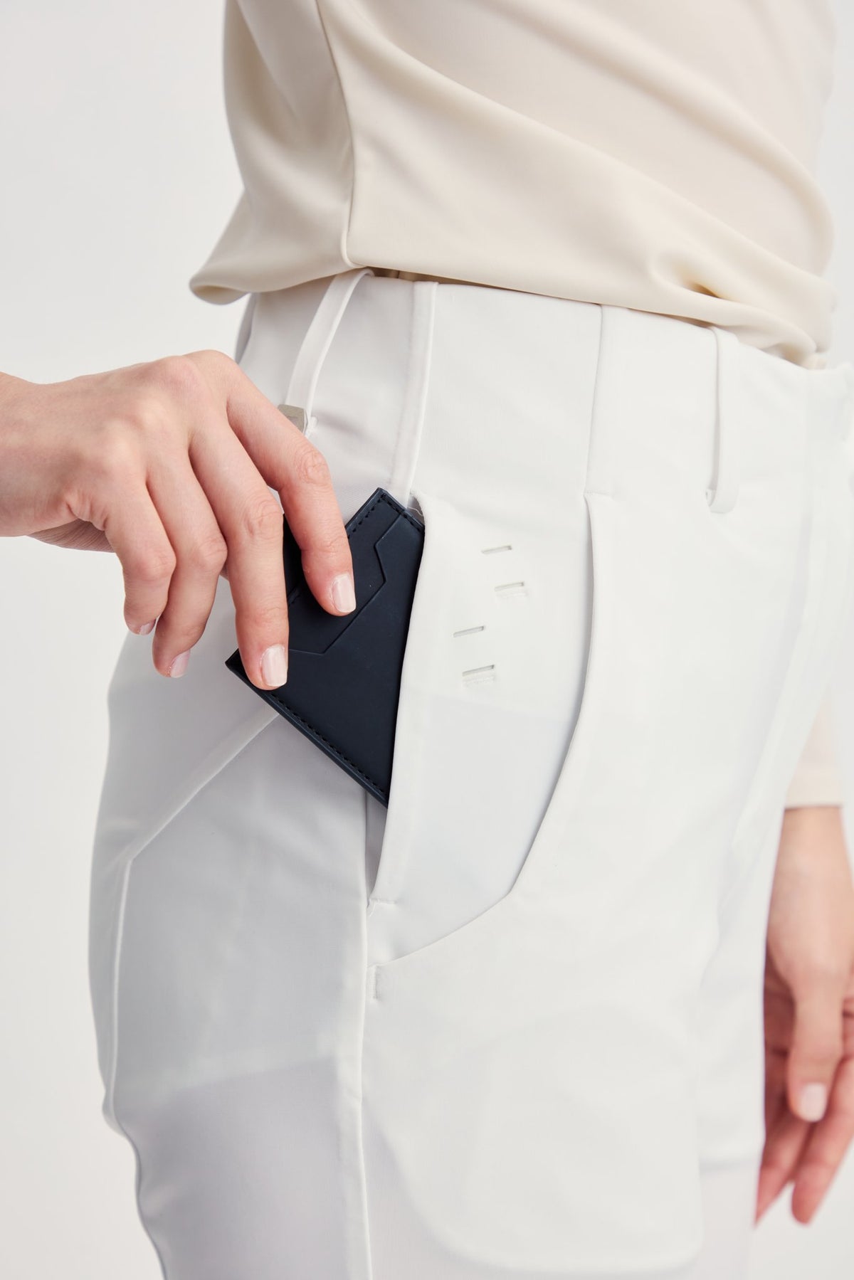 Infinite Motion Slim Trousers - Women - White - Image 6