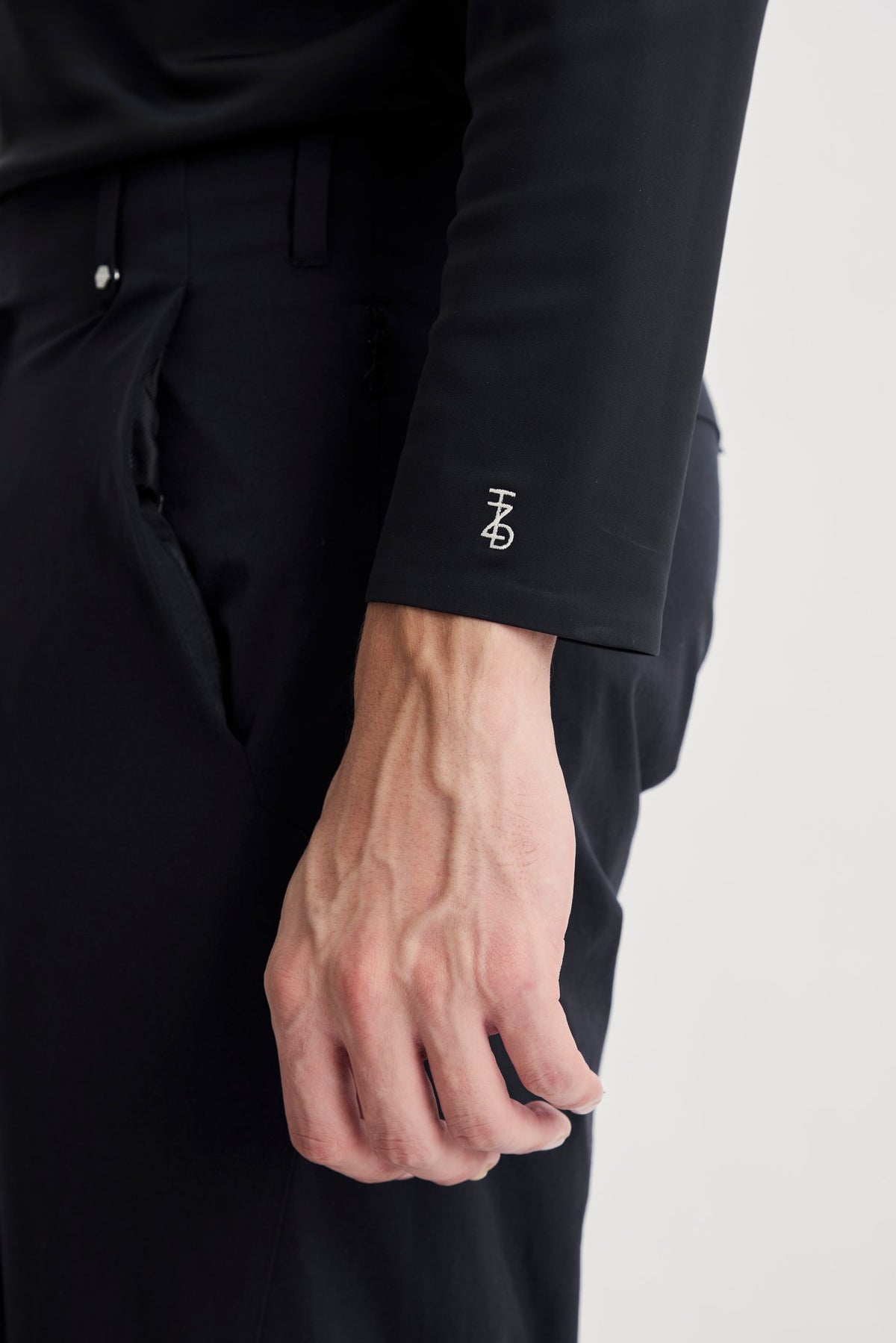 Infinite Glide Polo | Long Sleeves - Men - Black - Image 8