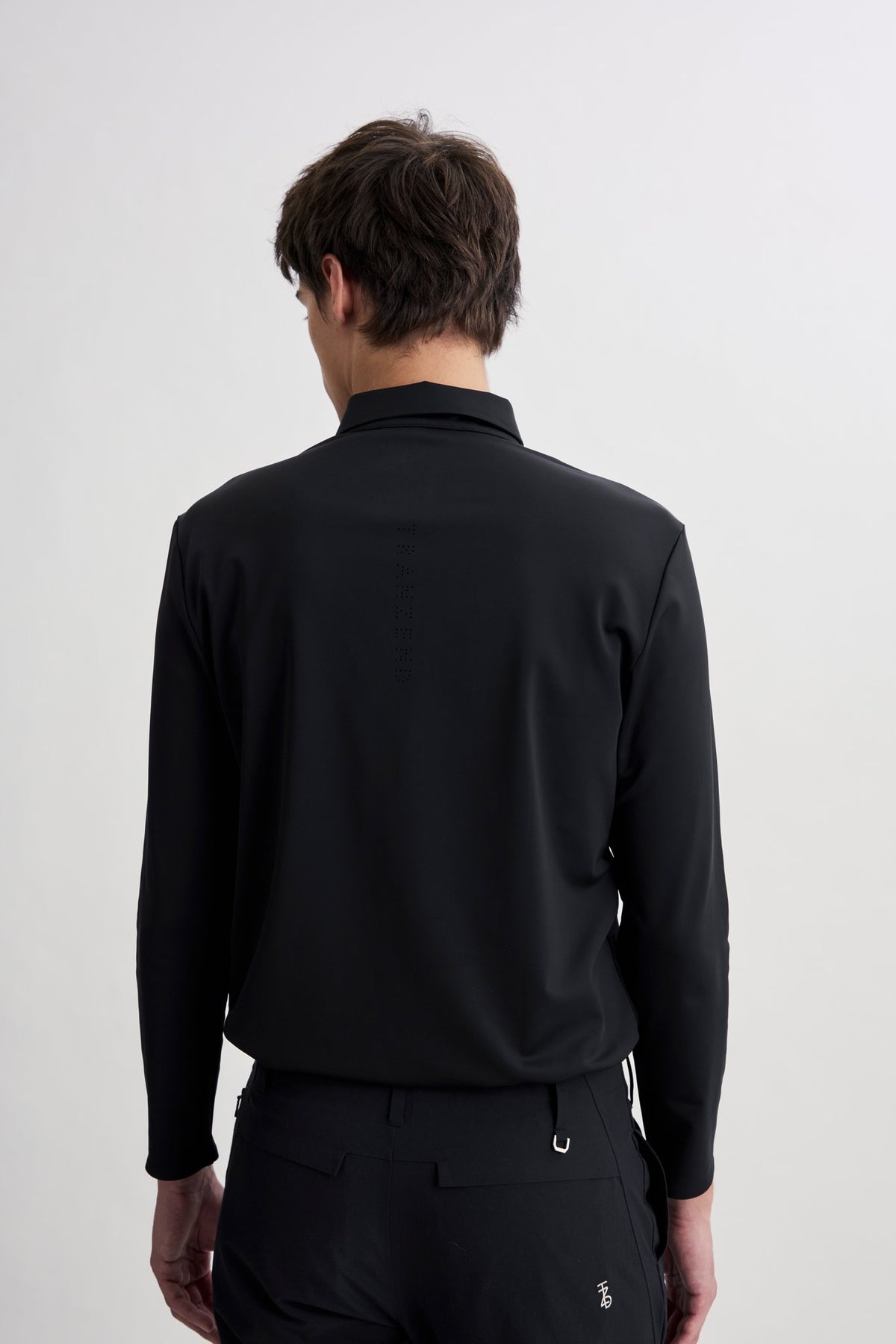 Infinite Glide Polo | Long Sleeves - Men - Black - Image 11