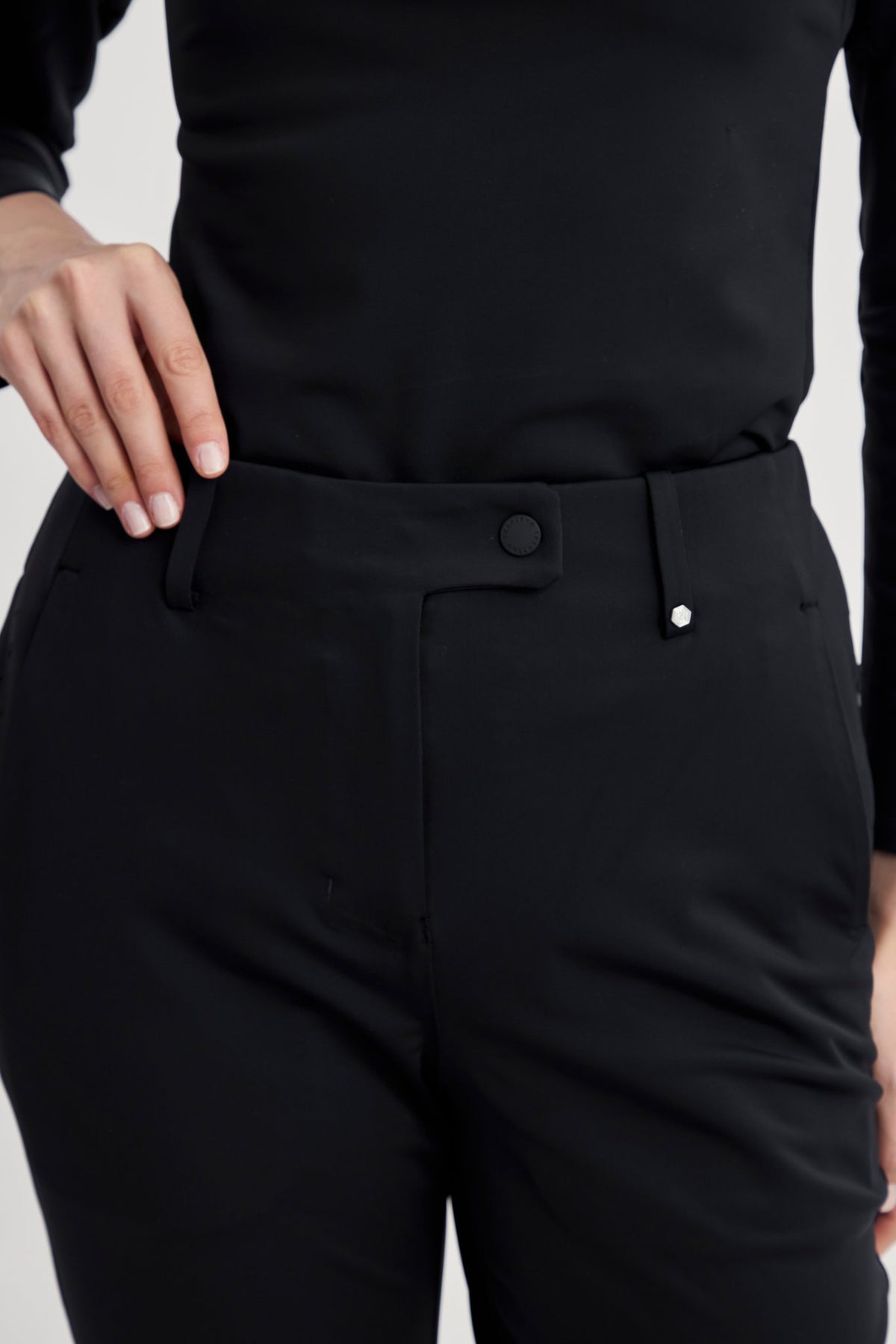 Infinite Motion Slim Trousers - Women - Black - Image 4